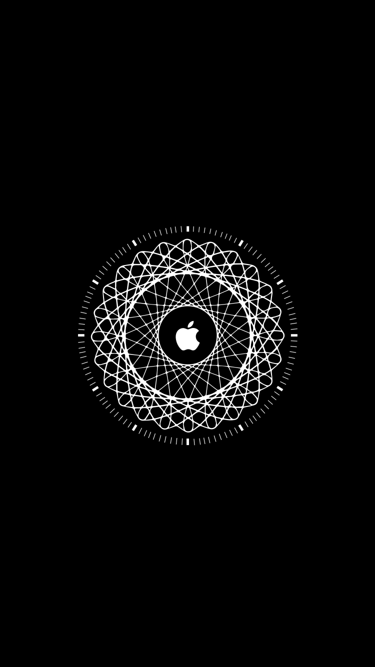 Black Wallpaper Apple Watch