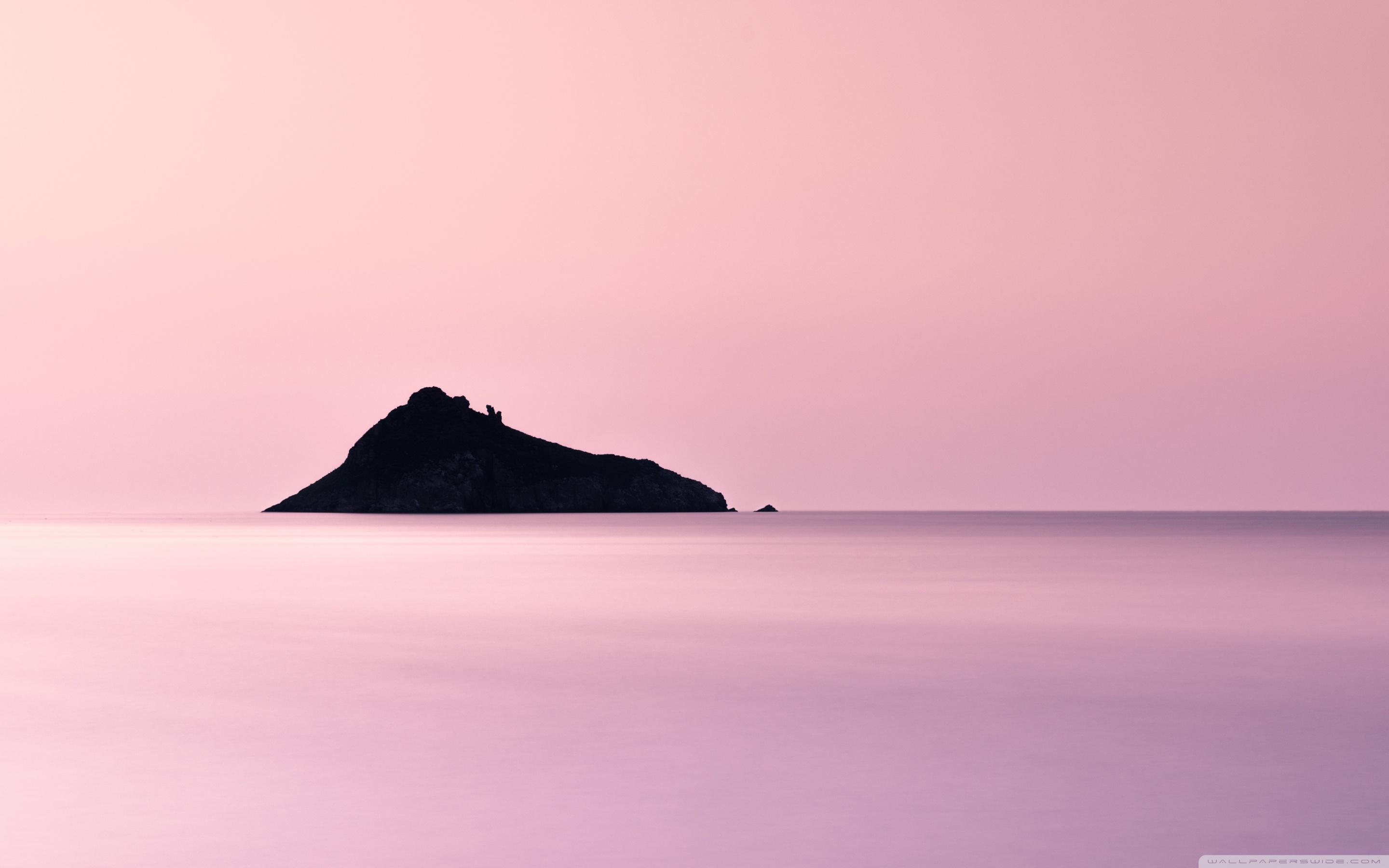 2880x1800 Pink Sea Aesthetic Ultra HD Desktop Background Wallpaper for 4K UHD TV : Widescreen & UltraWide Desktop & Laptop : Multi Display, Dual Monitor : Tablet