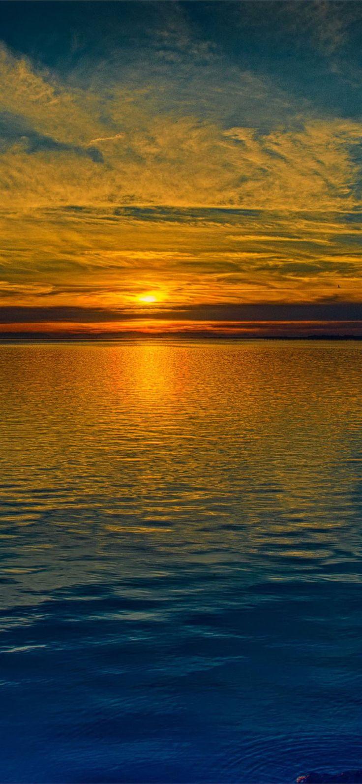 736x1593 rivers sunrises and sunsets #river #sunrise #sunset #nature #iPhoneXWallpaper. Vintage phone wallpaper, iPhone wallpaper yellow, Yellow aesthetic pastel