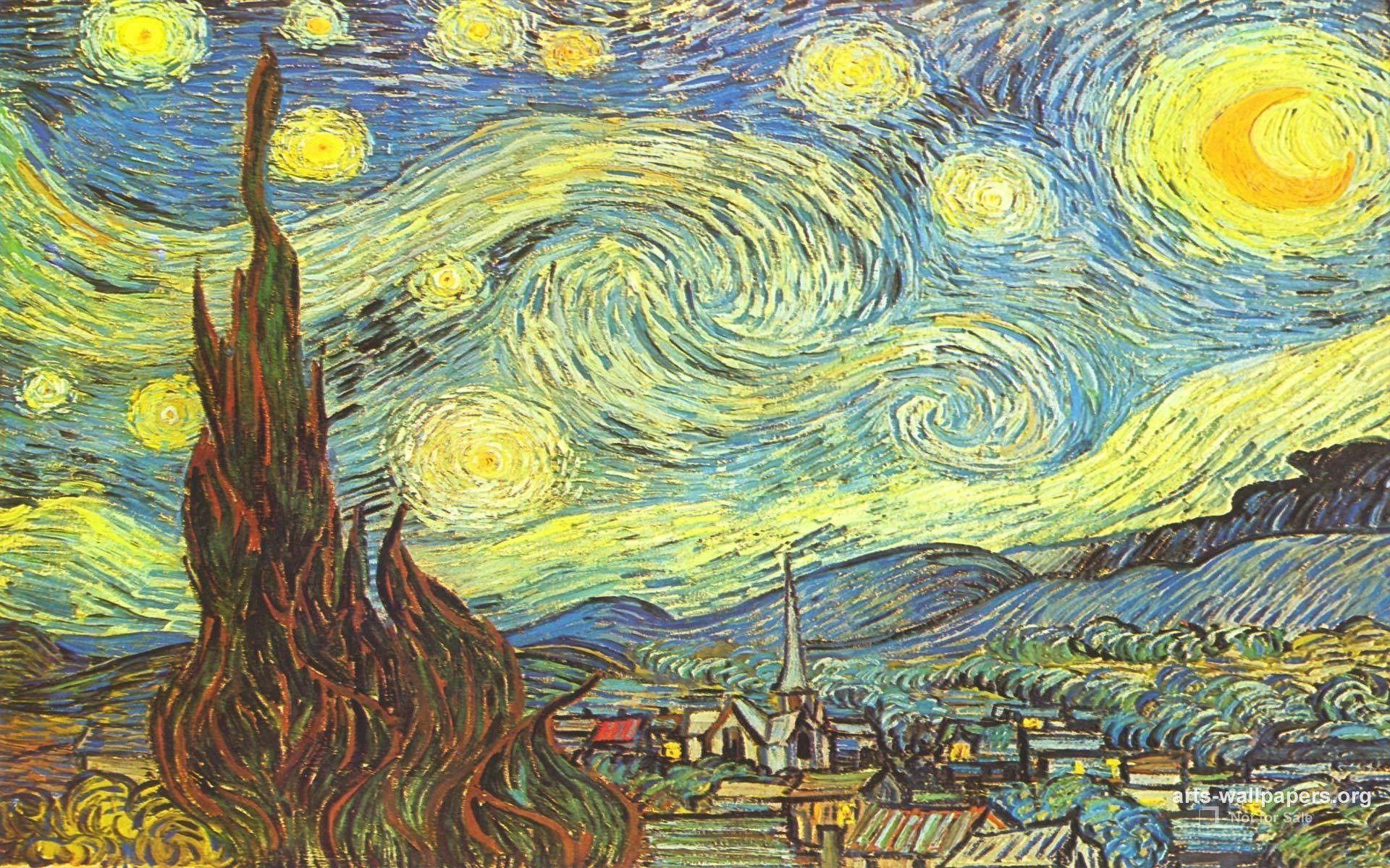 1920x1200 Van Gogh HD Wallpaper