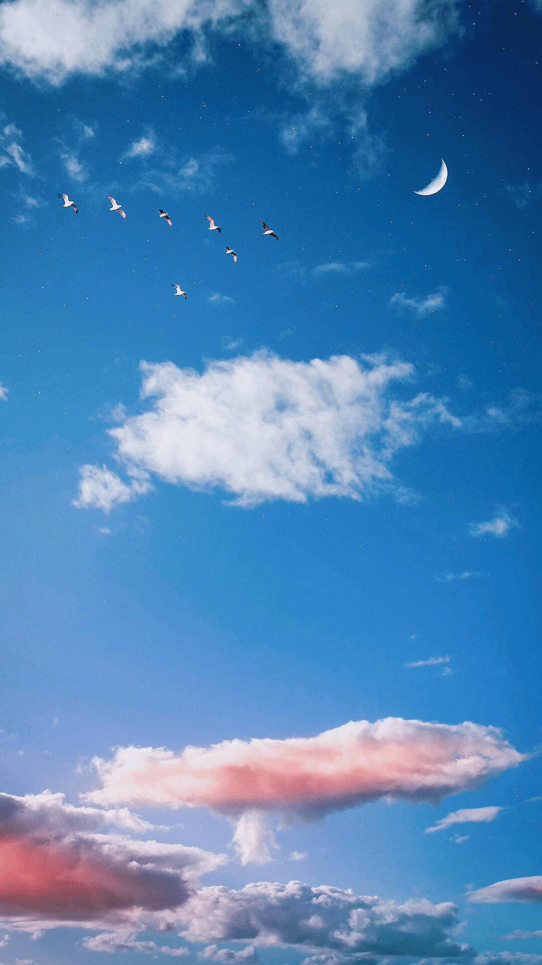 Unduh 101+ Background Tumblr Clouds Gratis