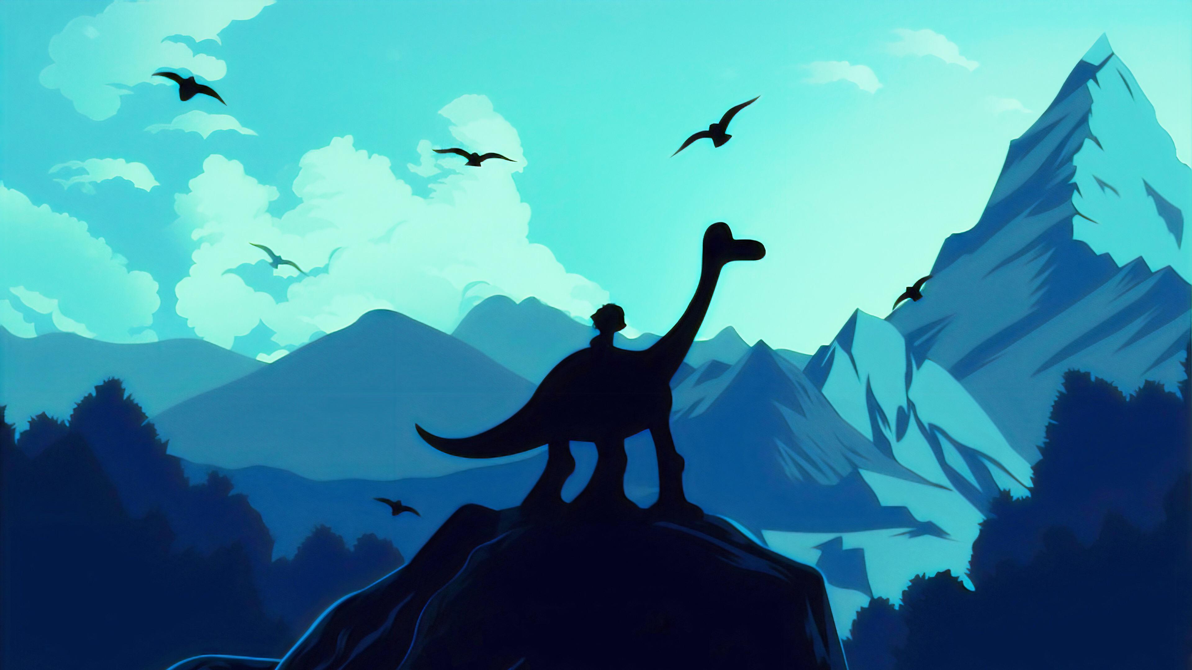 3840x2160 Dinosaur 4K wallpaper for your desktop or mobile screen free and easy to download