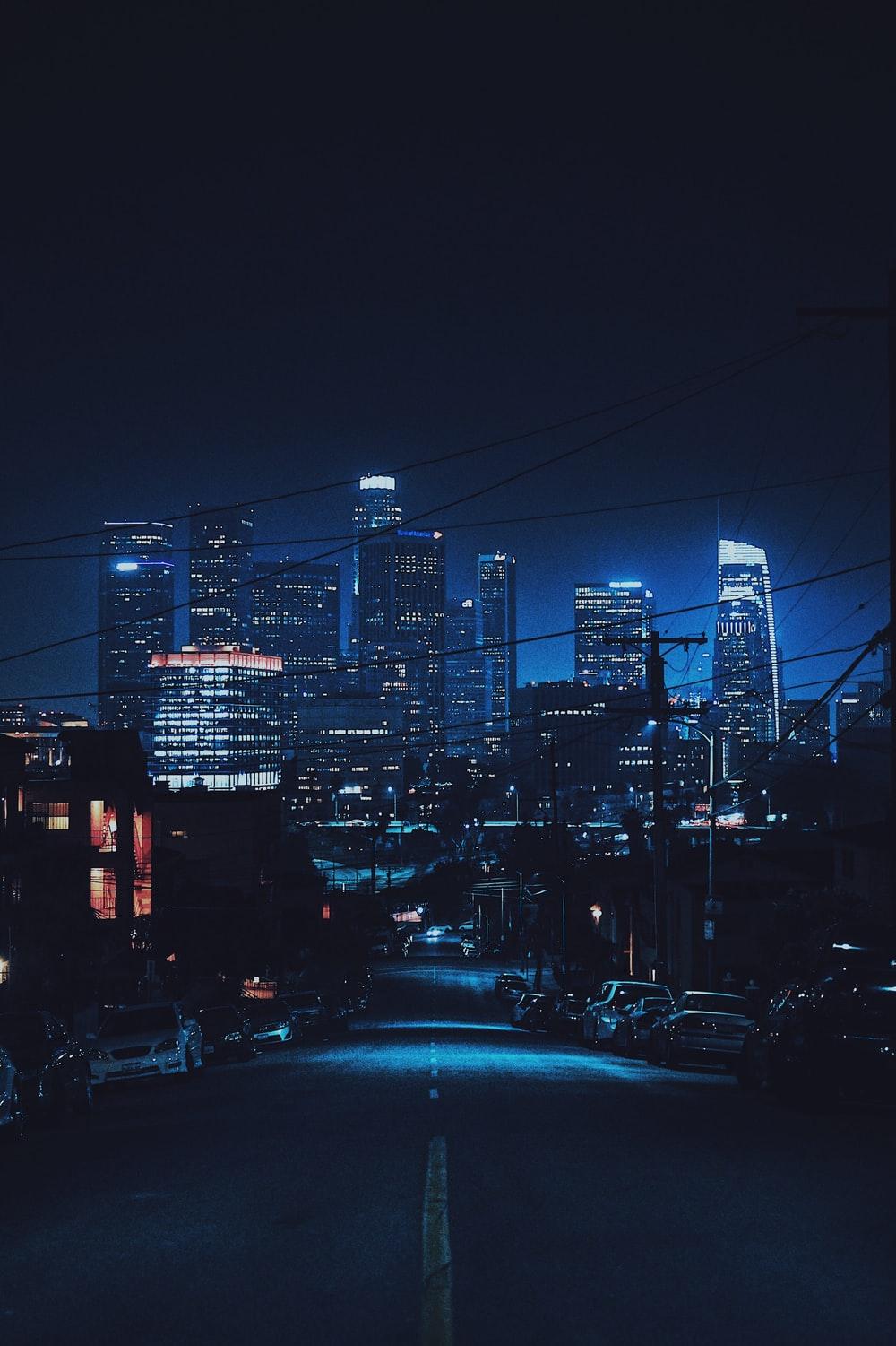 1000x1501 1K+ Los Angeles Night Picture. Download Free Image