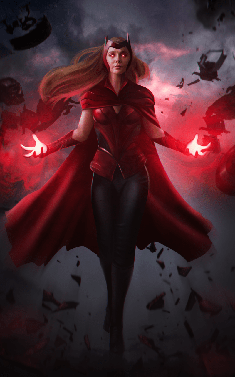 800x1280 Free download Wanda Maximoff in 2022 Scarlet witch marvel Scarlet witch [1050x1500] for your Desktop, Mobile & Tablet. Explore Wanda 4k Wallpaper. Wanda Metropolitano Wallpaper, 4K Wallpaper, Wallpaper 4K