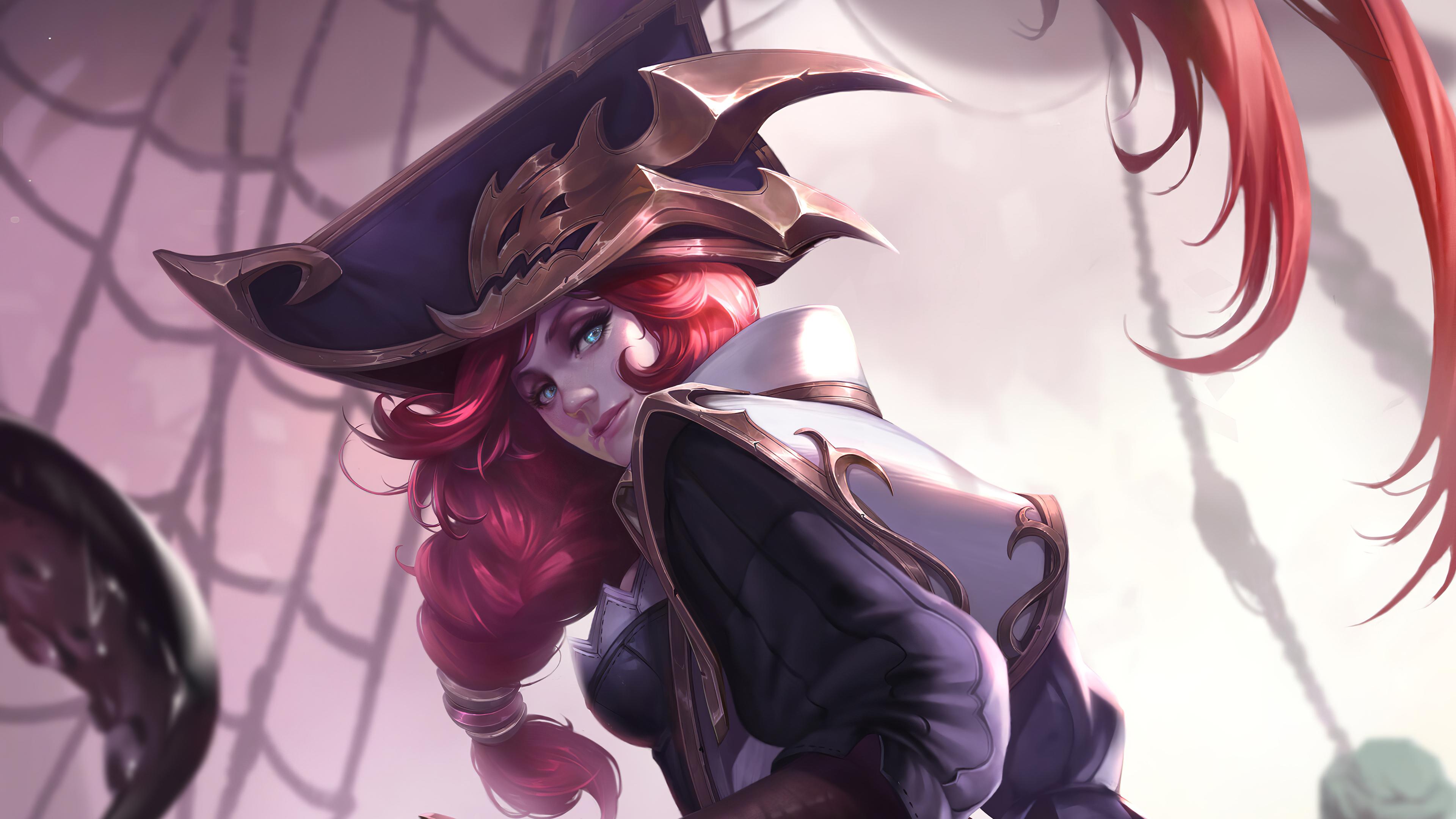 3840x2160 Wallpaper 4k Miss Fortune Lol Art Wallpaper