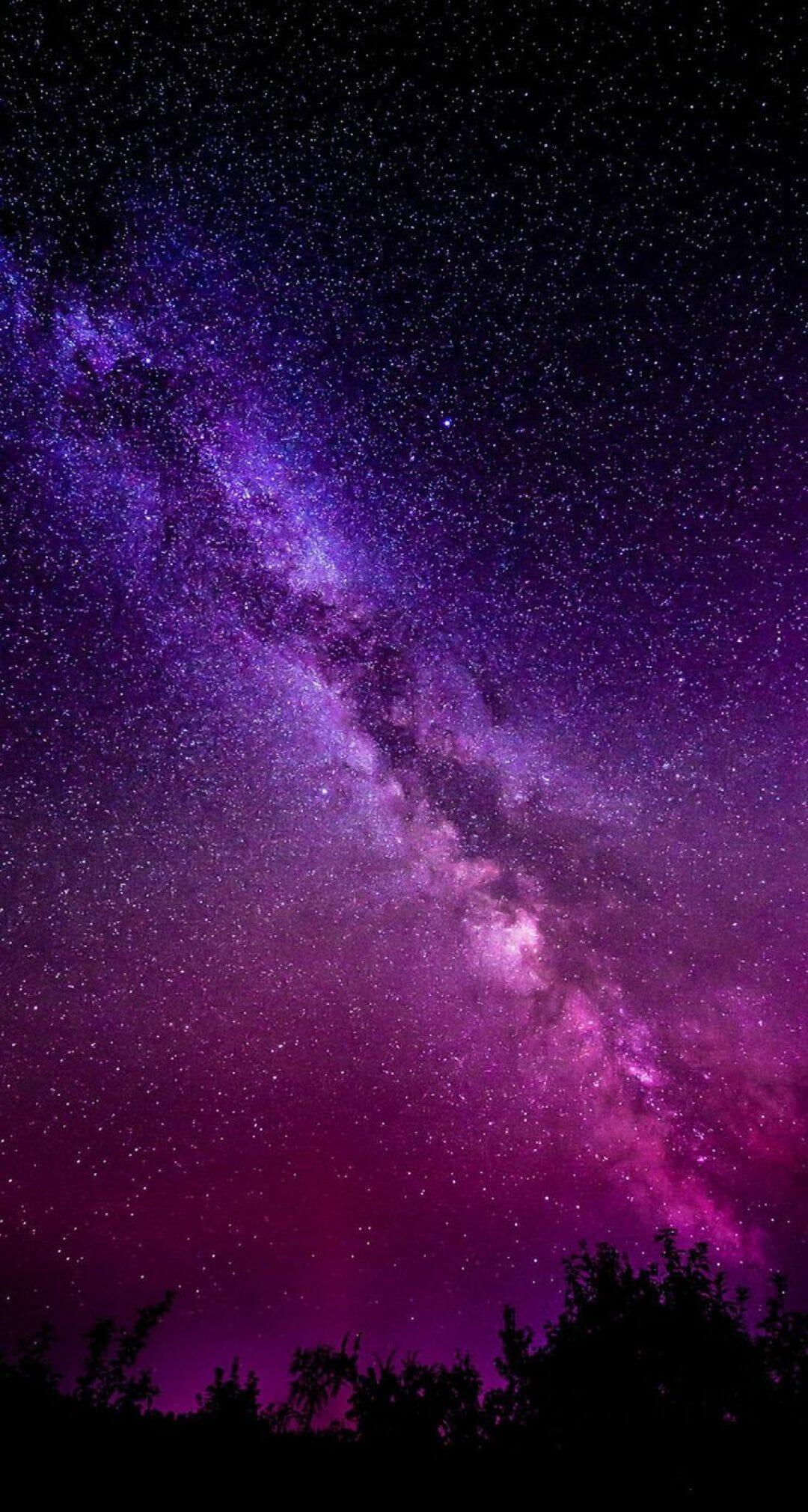 1080x2021 Milky Way Galaxy iPhone Wallpaper / iPhone HD Wallpaper Background Download (png / jpg) (2022)
