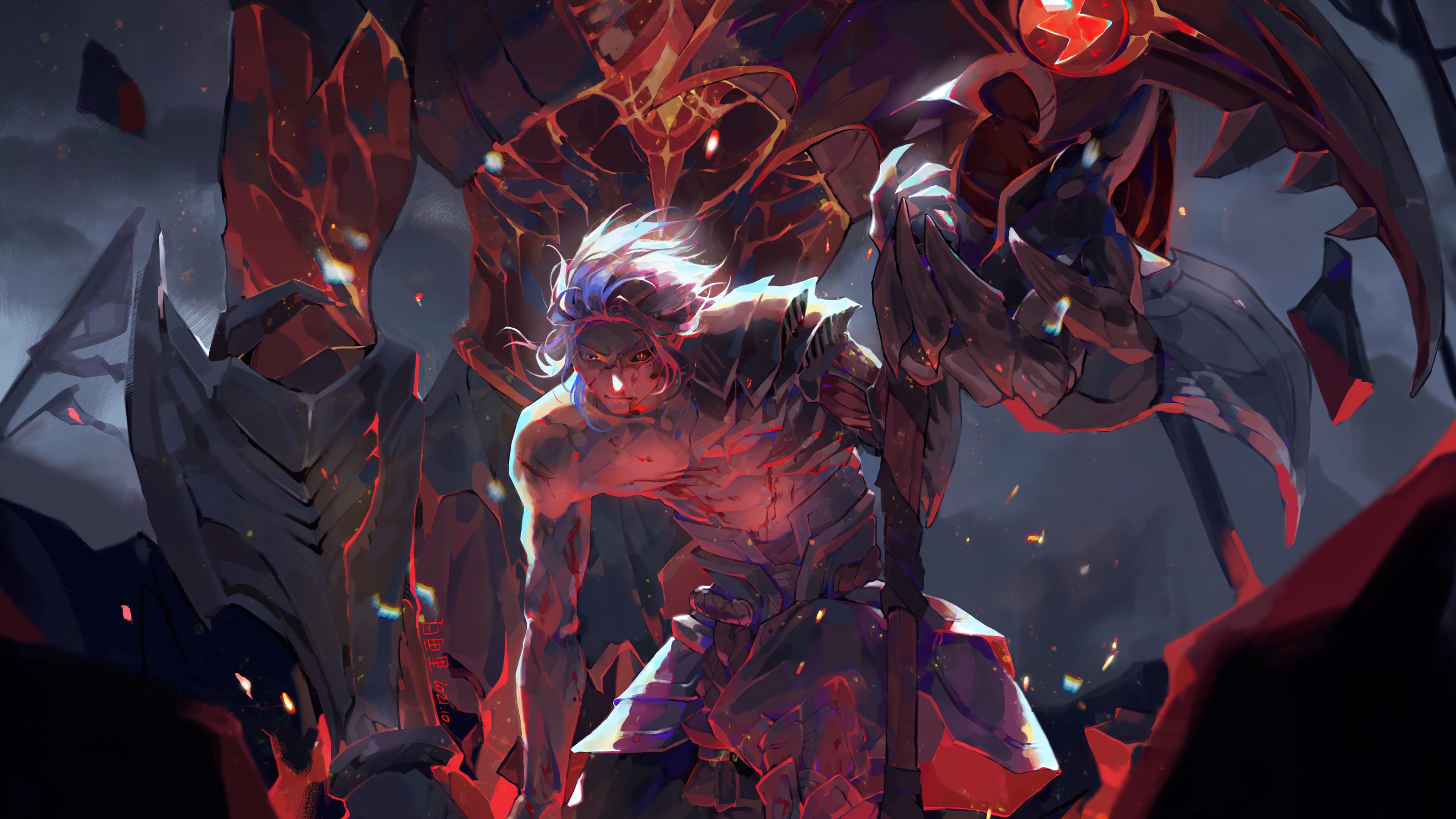 3840x2160 LOL Kayn LoL Art PC DeskK Wallpaper & Artwork