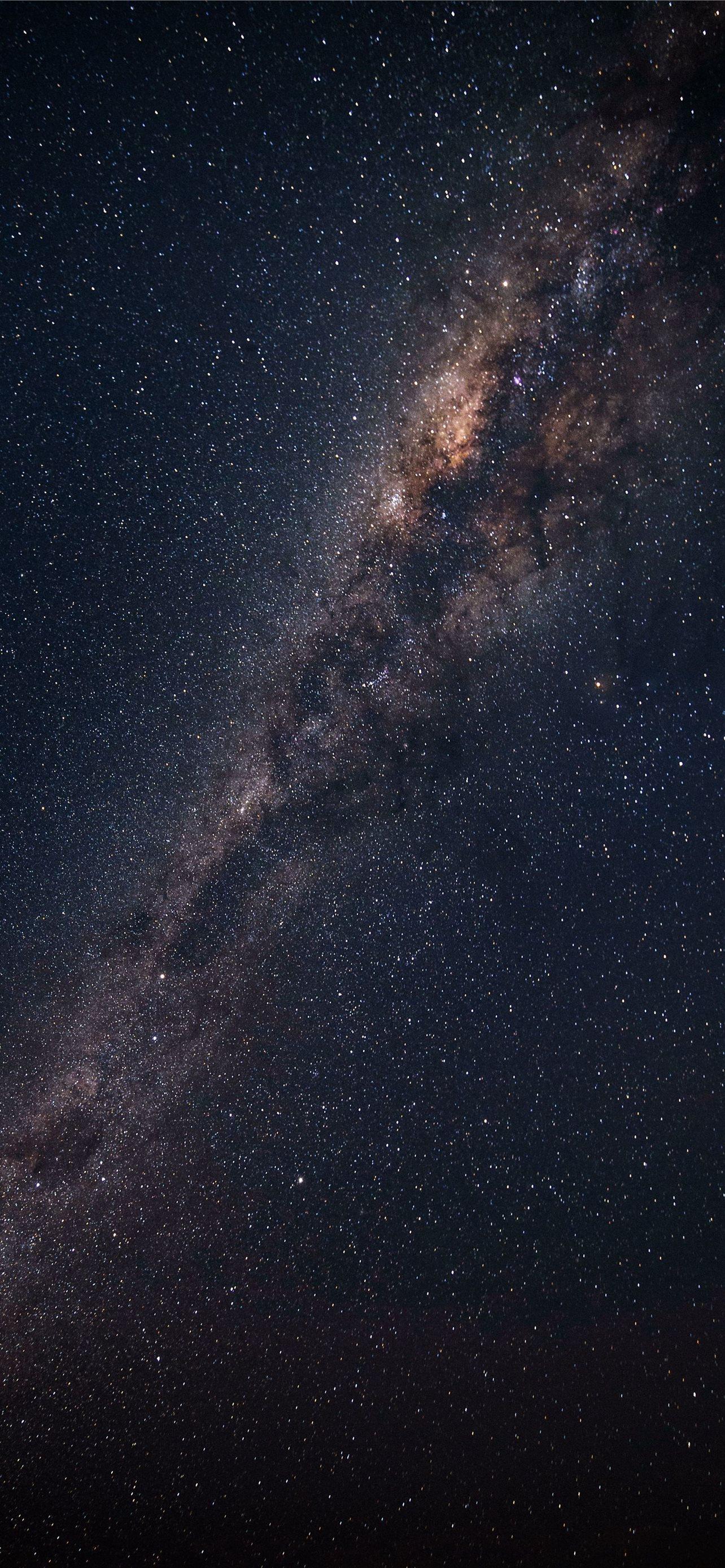 1284x2778 starry sky milky way astronomy galaxy iPhone Wallpaper Free Download