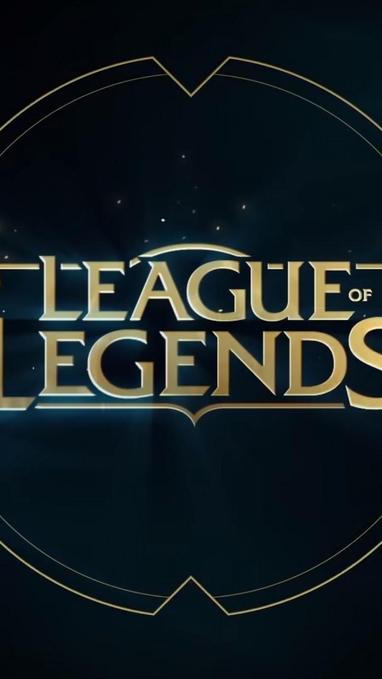 750x1334 Download 750x1334 League Of Legends Logo Wallpaper for iPhone iPhone 6