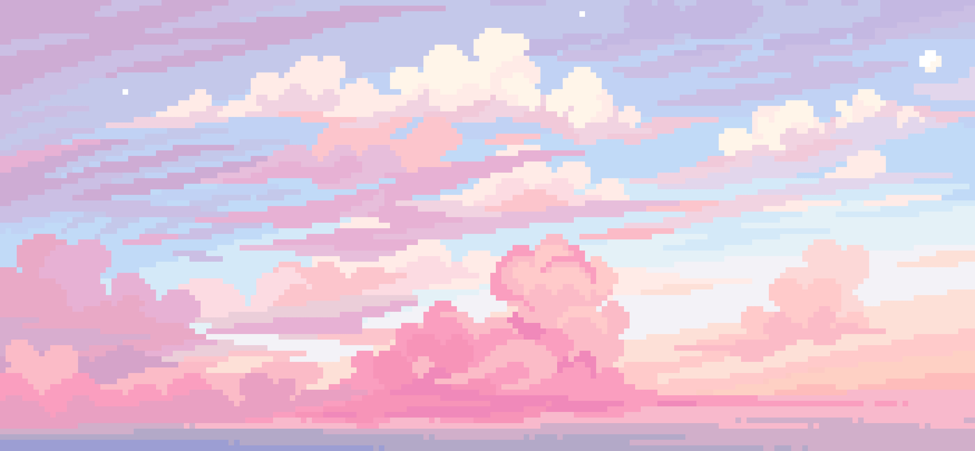 1920x889 Jubilee is creating pixel art, wallpaper, and tutorials