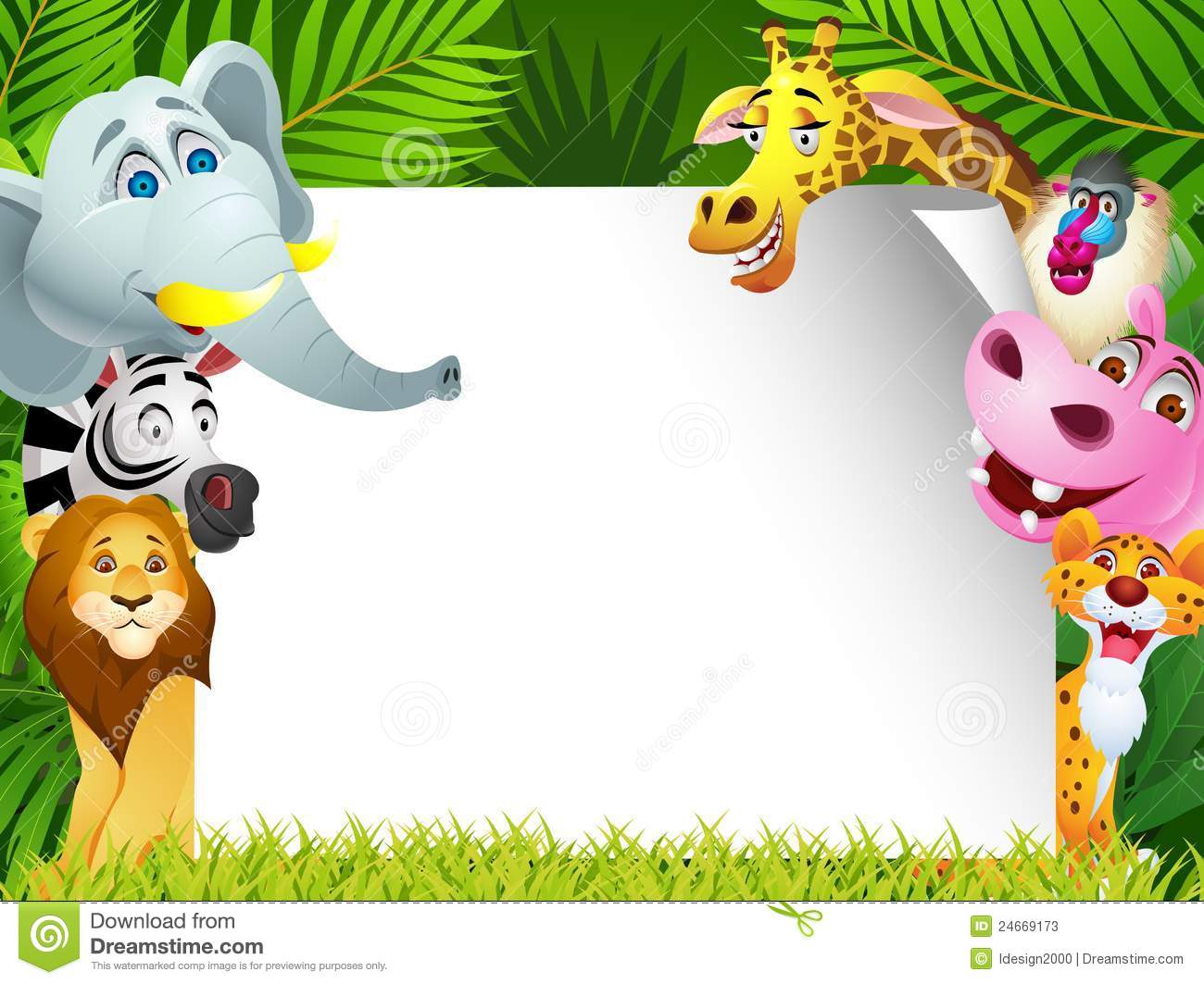 1300x1063 Cute Cartoon Animal Wallpaper