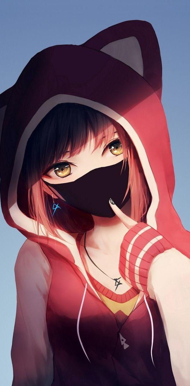630x1280 The anime girl wallpaper