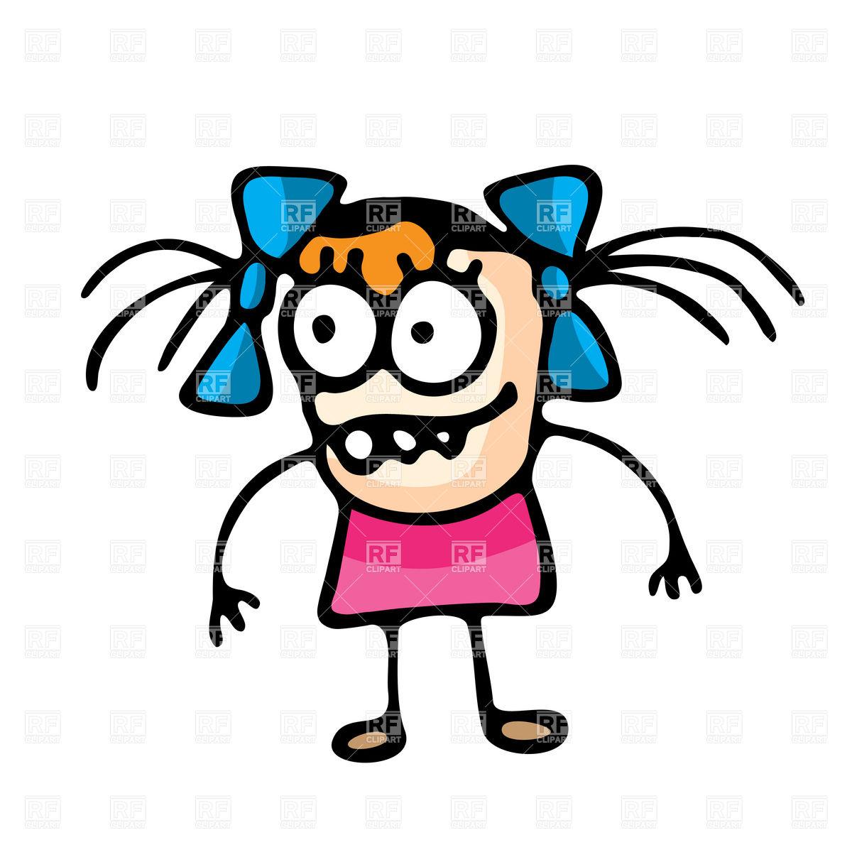 1200x1200 Free Cartoon Girl