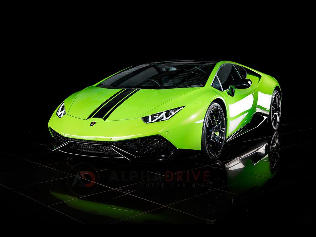 1024x768 Super Car Desktop Wallpaper. Lamborghini Huracan. Alpha Drive