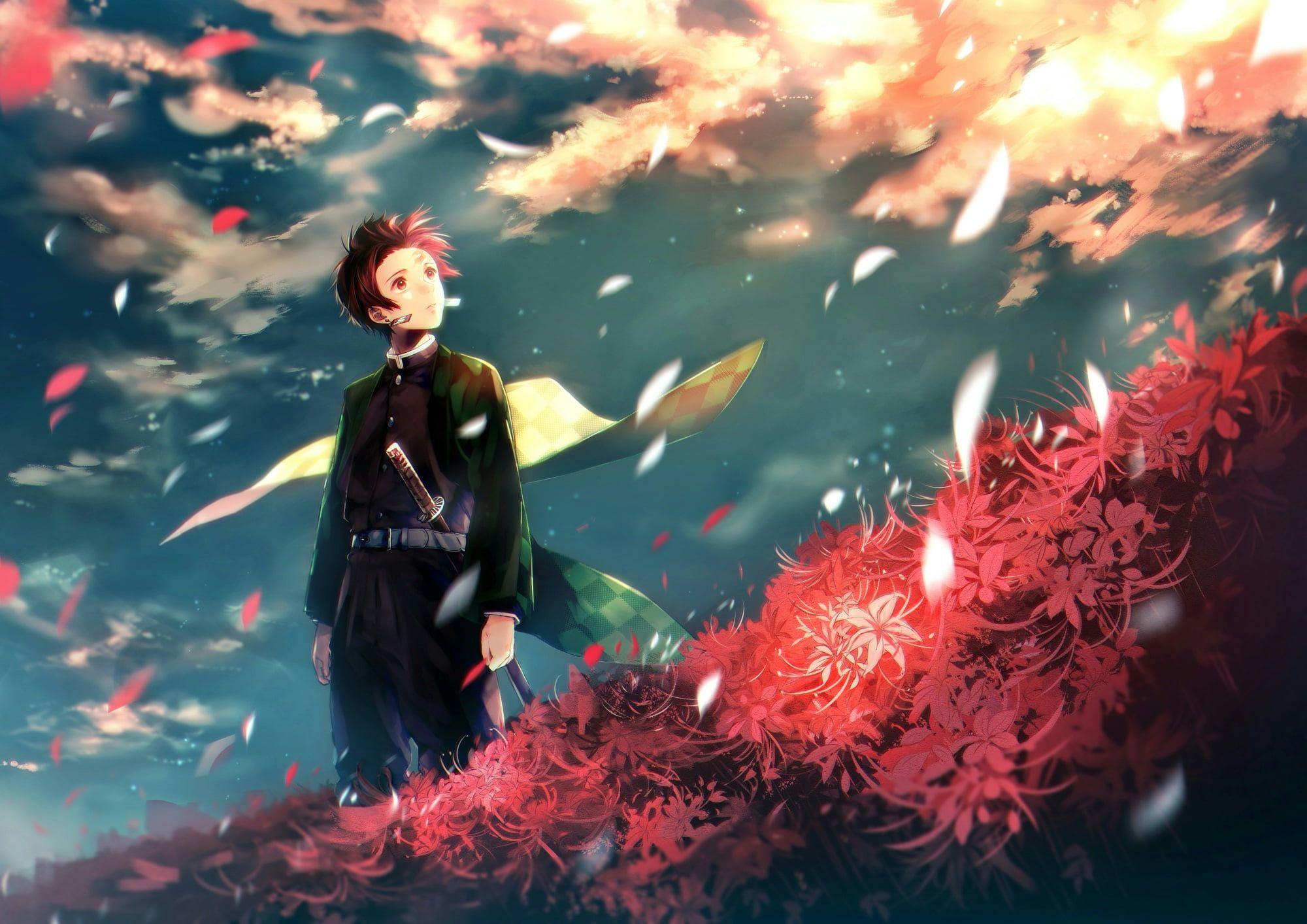 2000x1414 Anime Demon Slayer: Kimetsu no Yaiba Tanjirou Kamado P #wallpaper #hdwallpaper #desktop. Anime wallpaper 1920x Slayer, Anime wallpaper