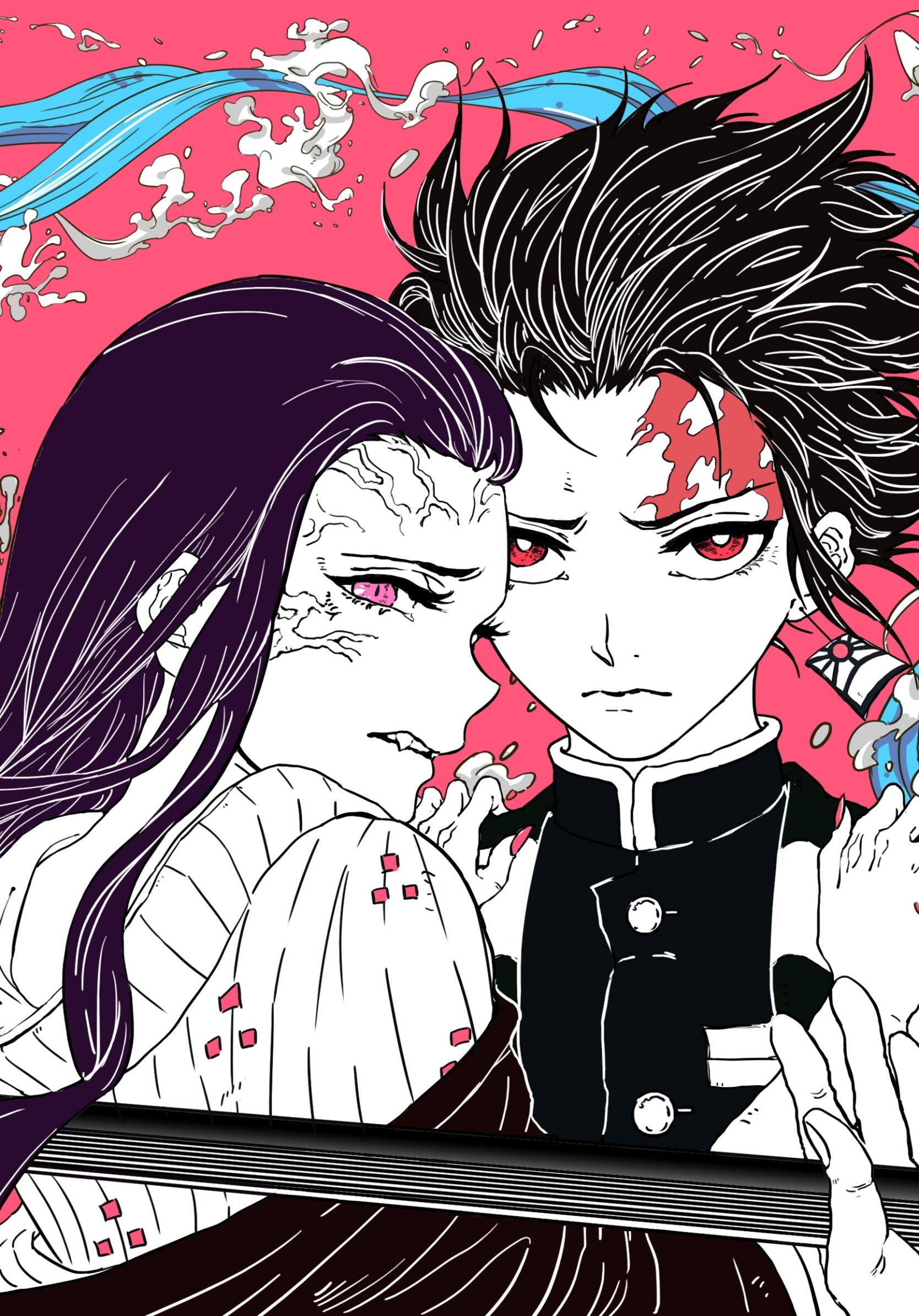 1668x2388 Anime Demon Slayer: Kimetsu No Yaiba
