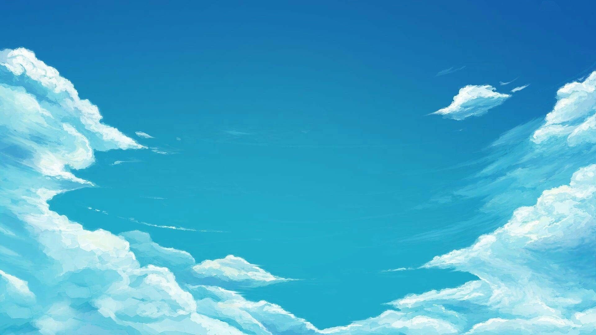 Anime Landscape | Anime Landscape: Sky Anime Landscape [Scenery -  Background] | Sky anime, Anime background, Scenery background