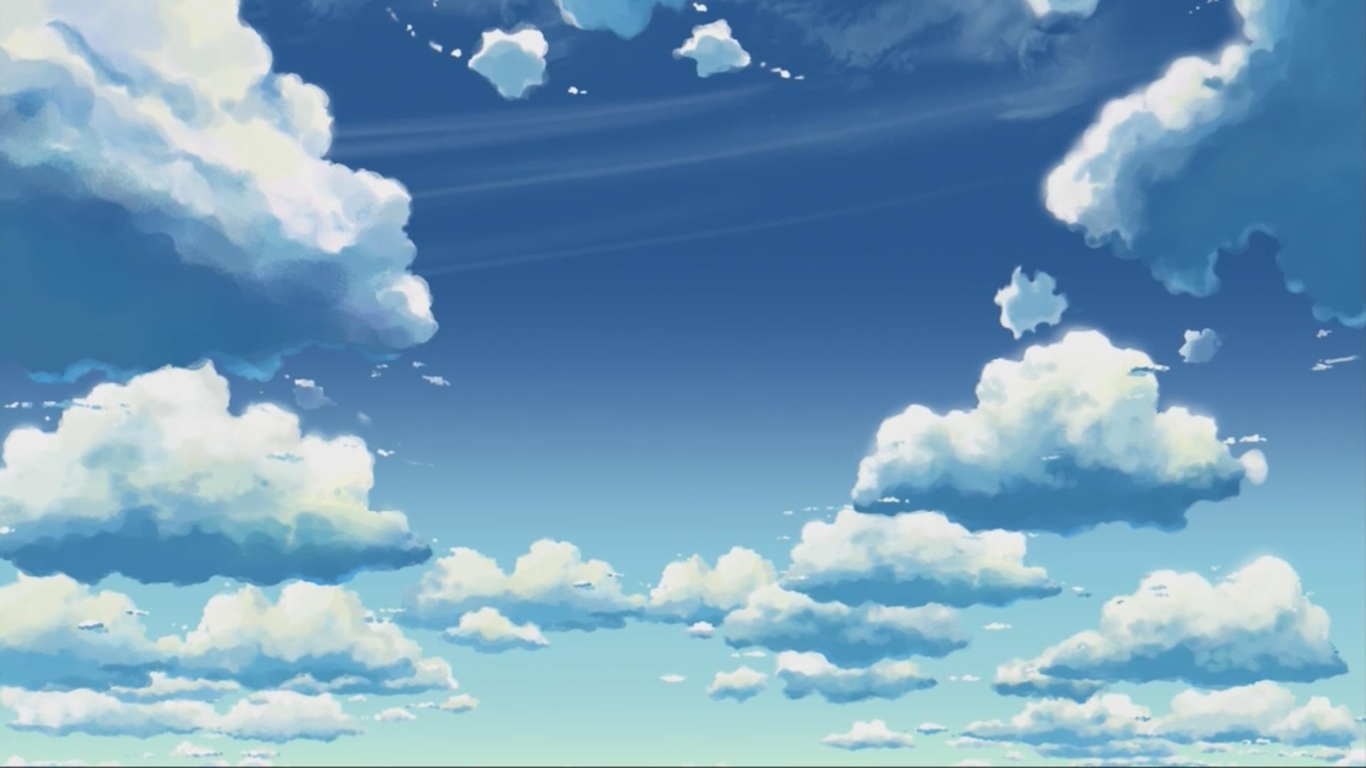 1920x1080 Anime Sky Wallpaper