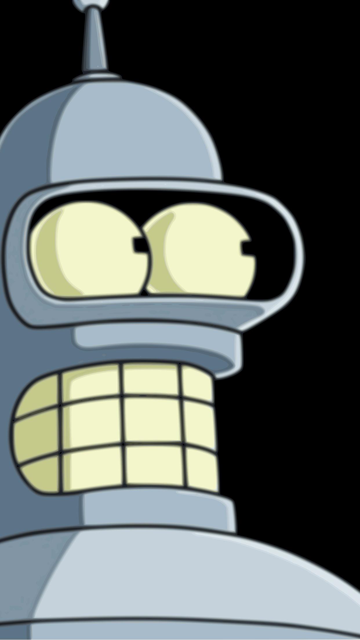 1242x2208 Bender Face Wallpaper for iPhone Pro Max, X, 6