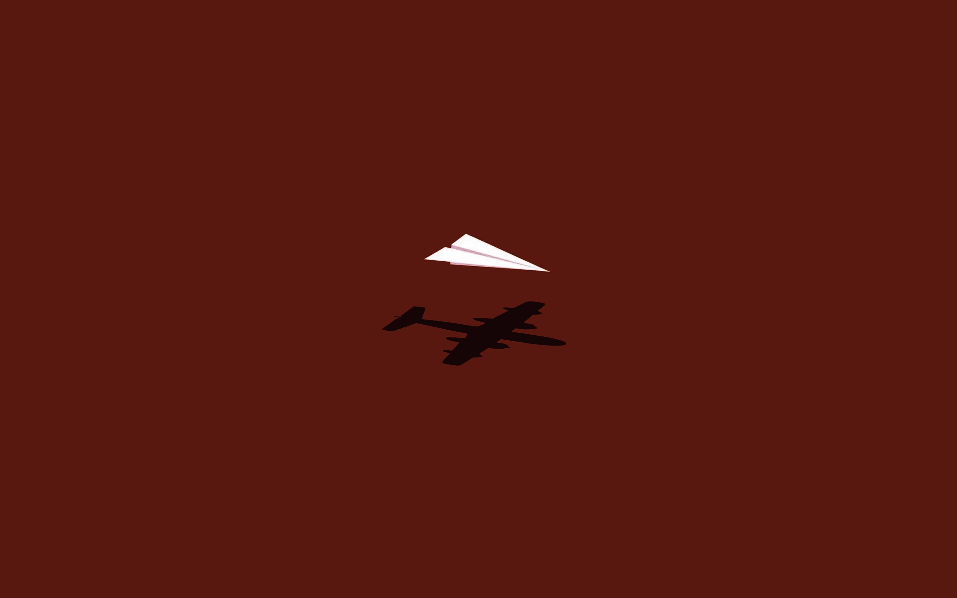 3840x2400 Rc Plane Minimal Red Art Illust Cute