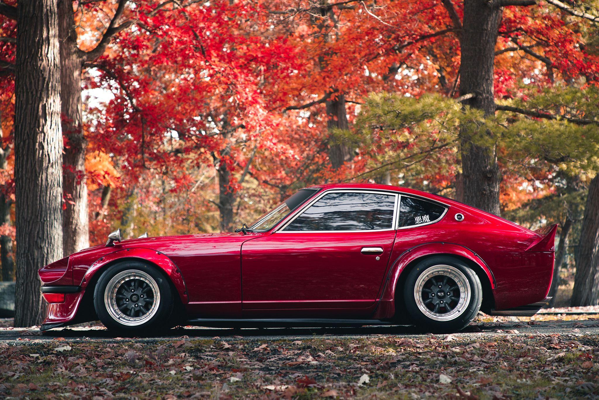 2048x1366 Datsun 240z Red