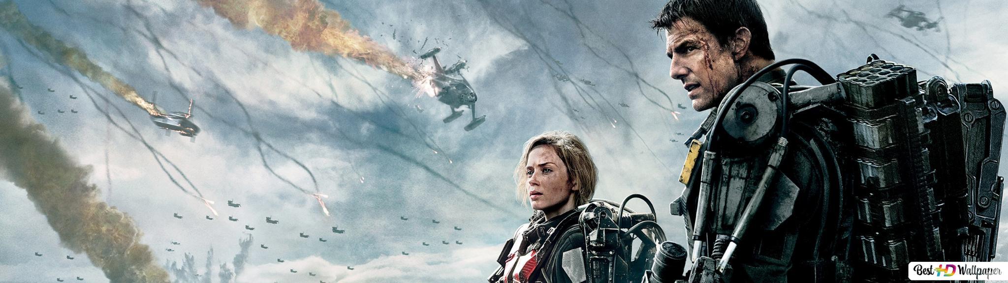 2048x576 Edge of Tomorrow movie HD wallpaper download