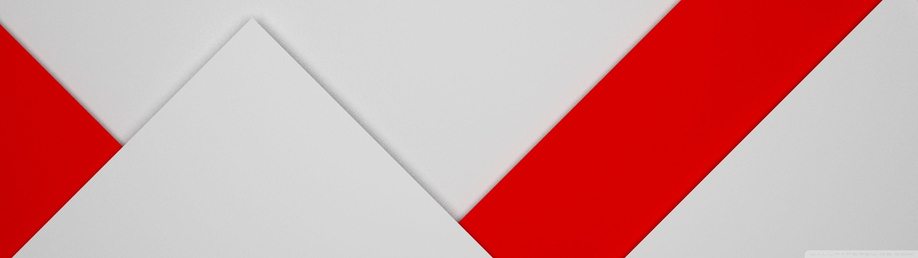 3200x900 4K Material Red Light ❤ 4K HD Desktop Wallpaper for 4K Ultra HD TV