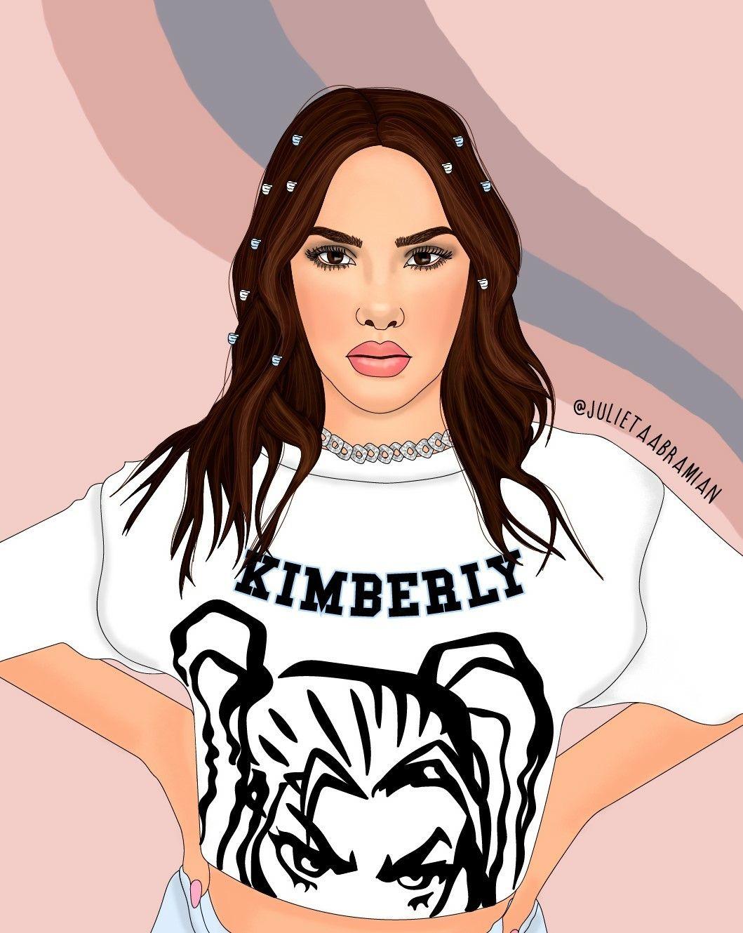 1059x1329 Kimberly Loaiza ilustración digital #kimberlyloaiza #jukilop. Kimberly loaiza, Kim loaiza, Dibujos de youtubers