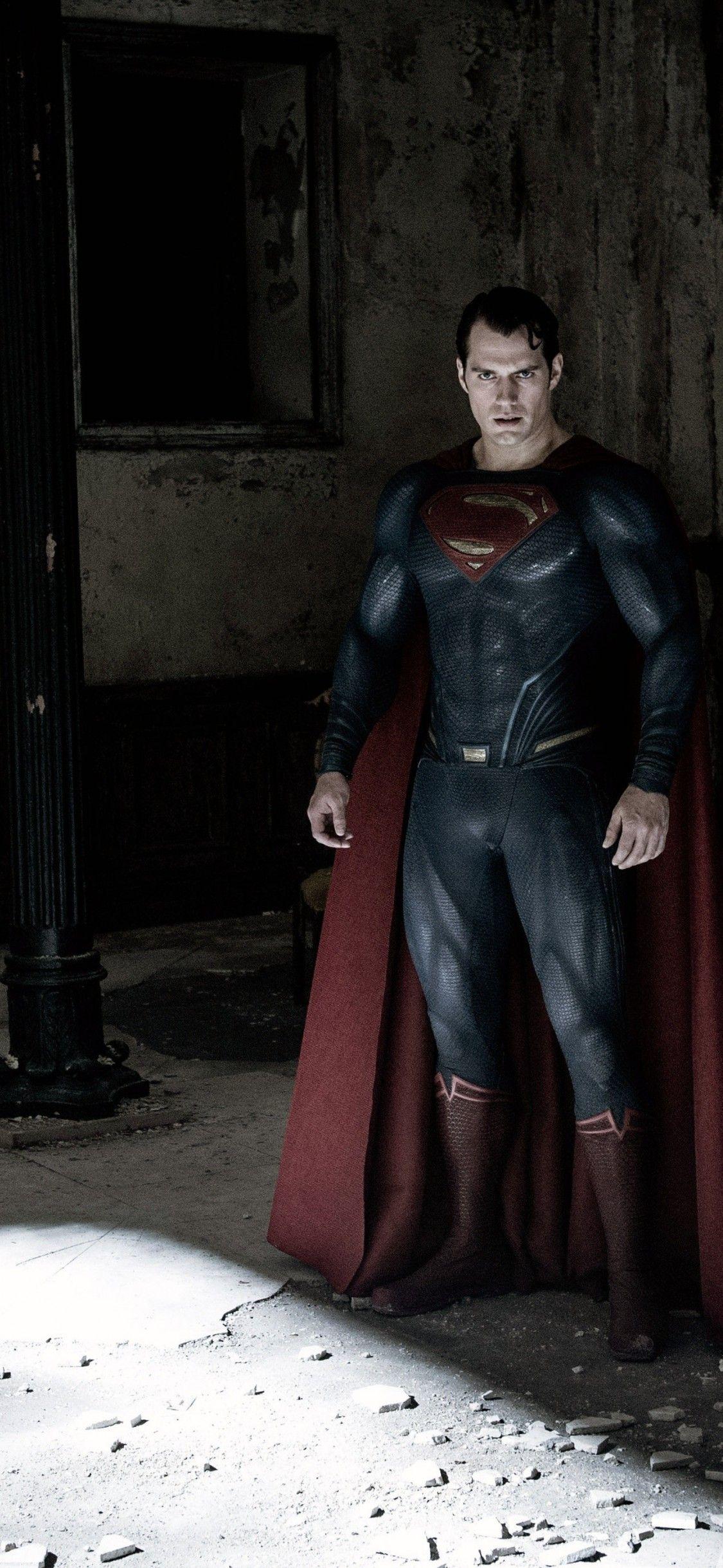1125x2436 Henry Cavill Superman iPhone Wallpaper