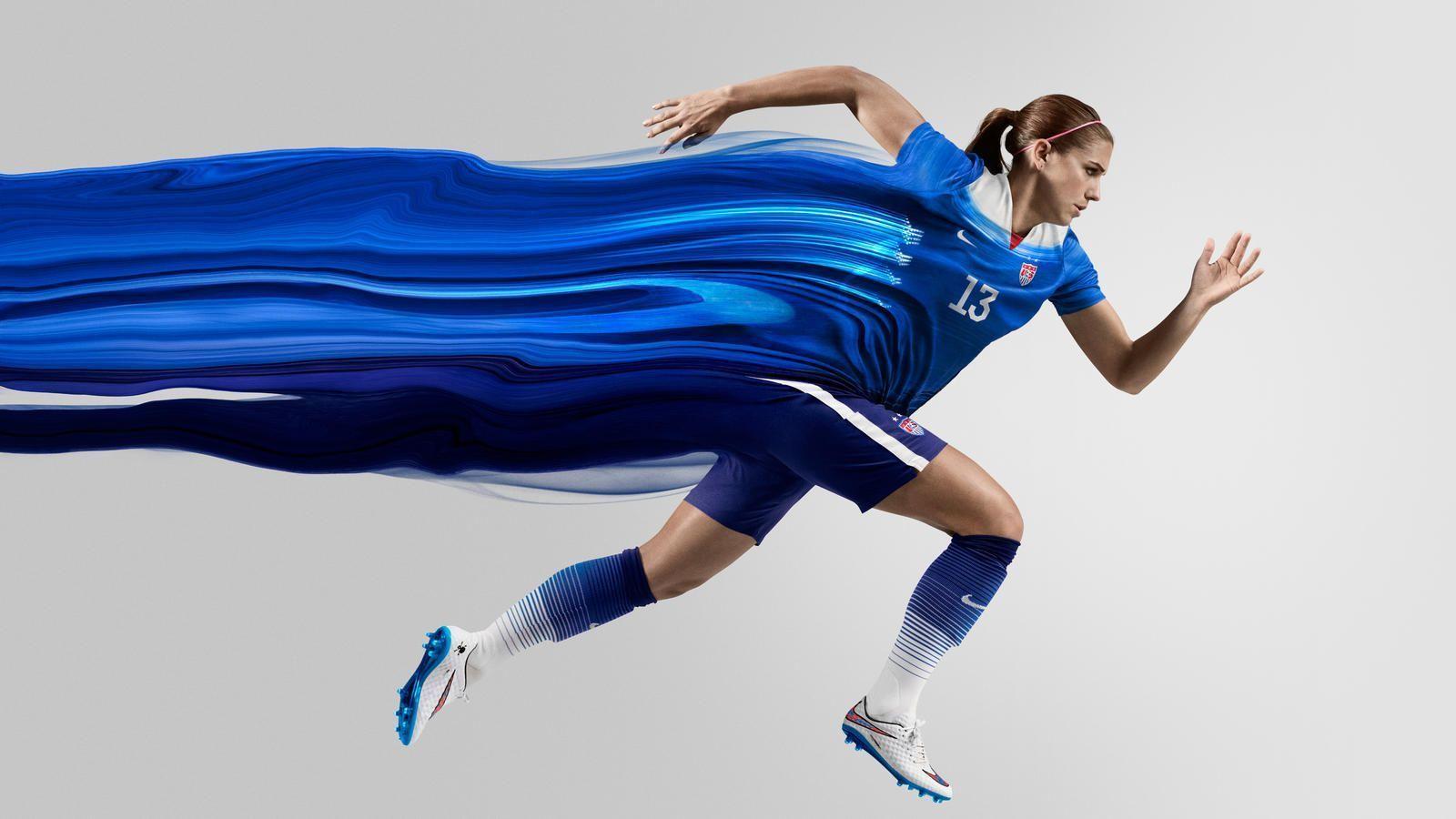 1600x900 Blue Nike Soccer Wallpaper