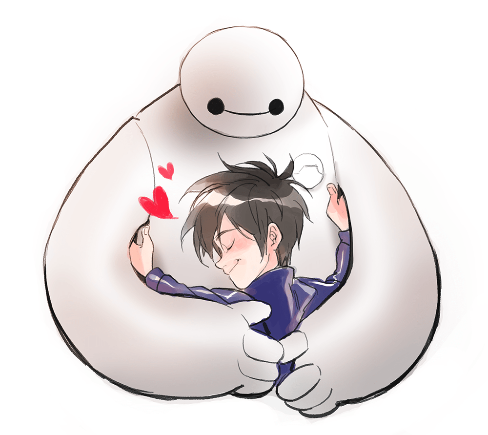 1000x891 Hiro and Baymax hero 6 fan Art