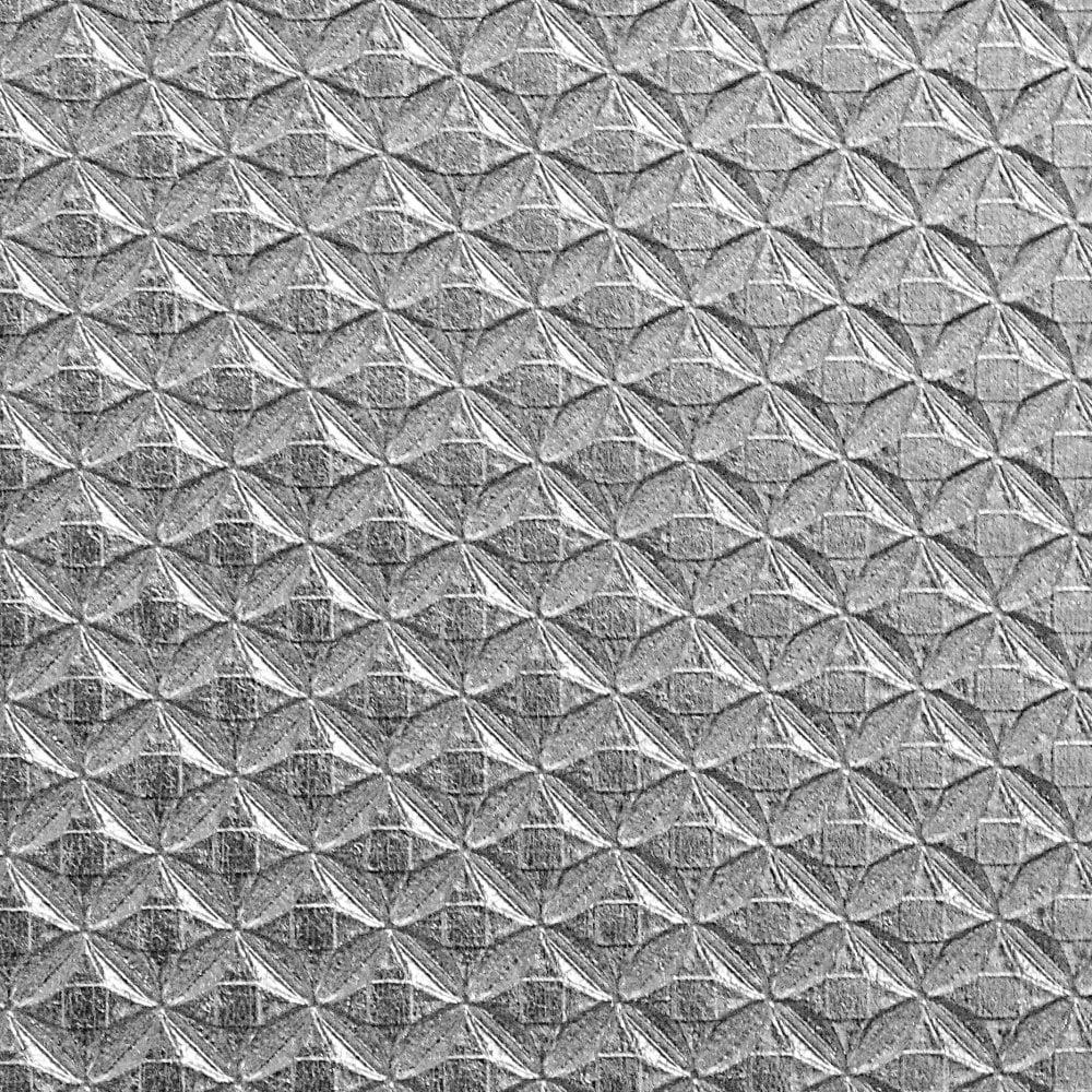 1000x1000 Muriva Kylie Minogue Diamond Jewel Metallic Textured Wallpaper Silver 709004