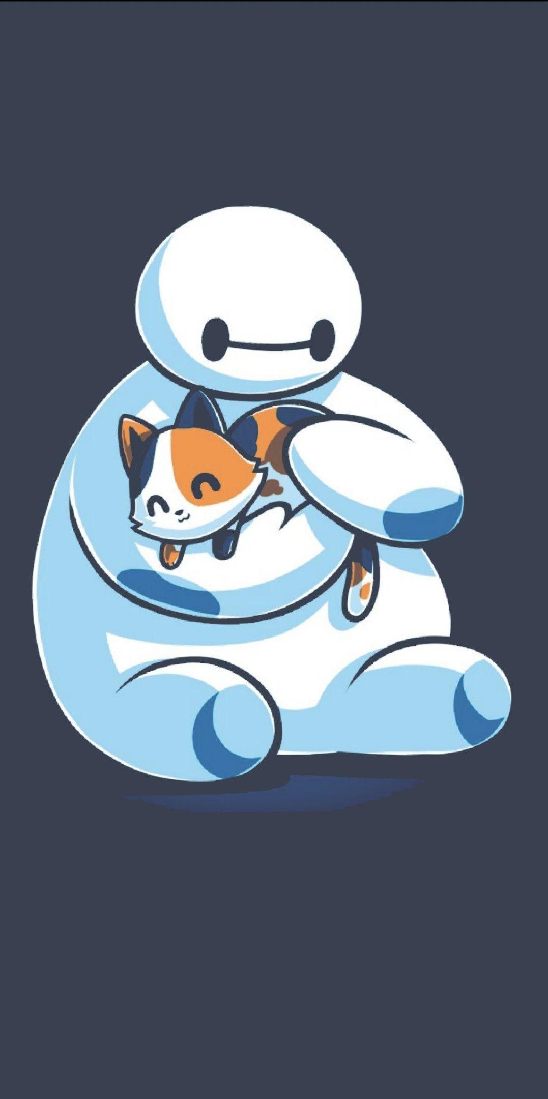 1077x2160 Baymax. Cute disney wallpaper, Big hero 6 baymax, Baymax drawing