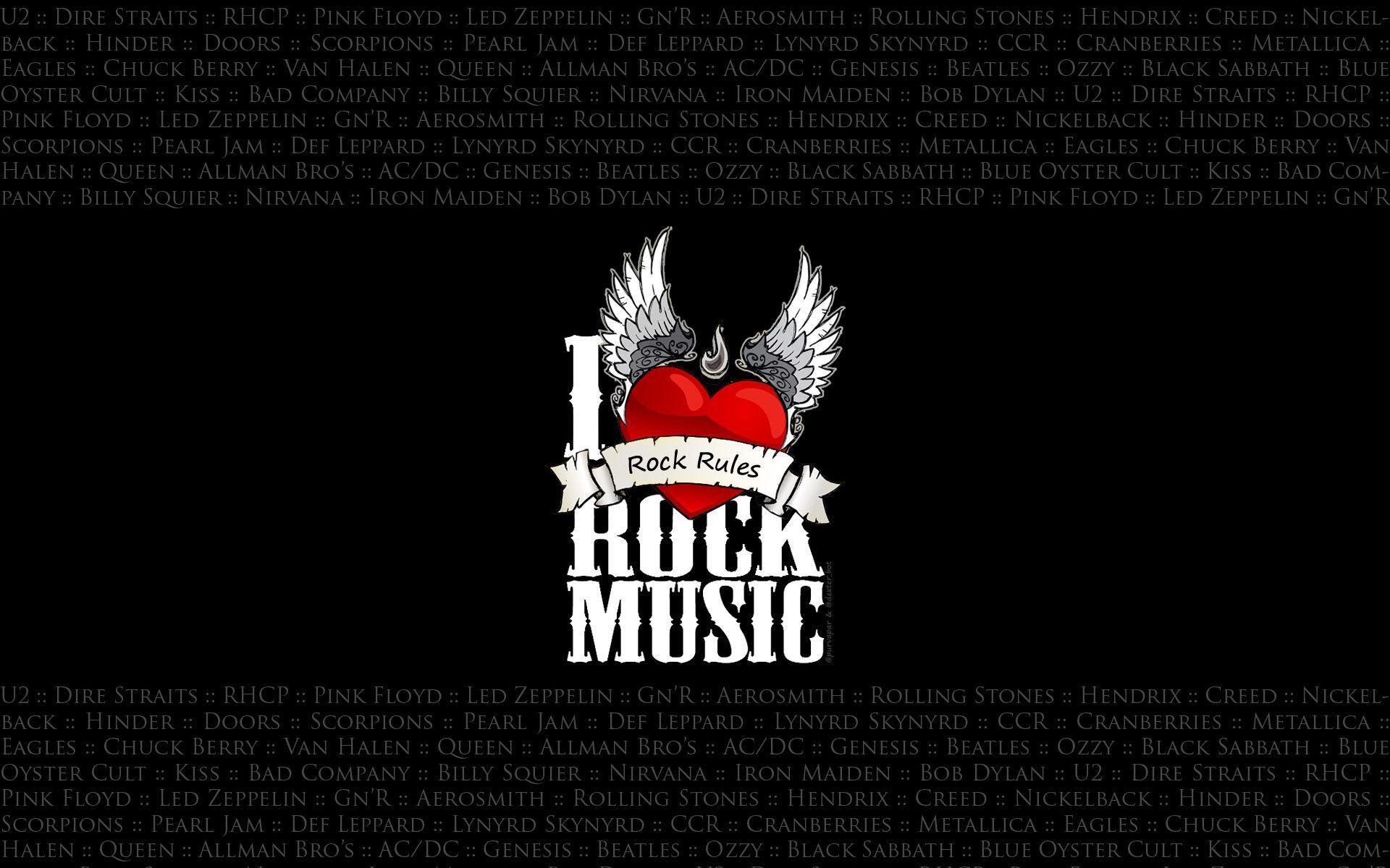 1920x1200 Music Rock Wallpaper