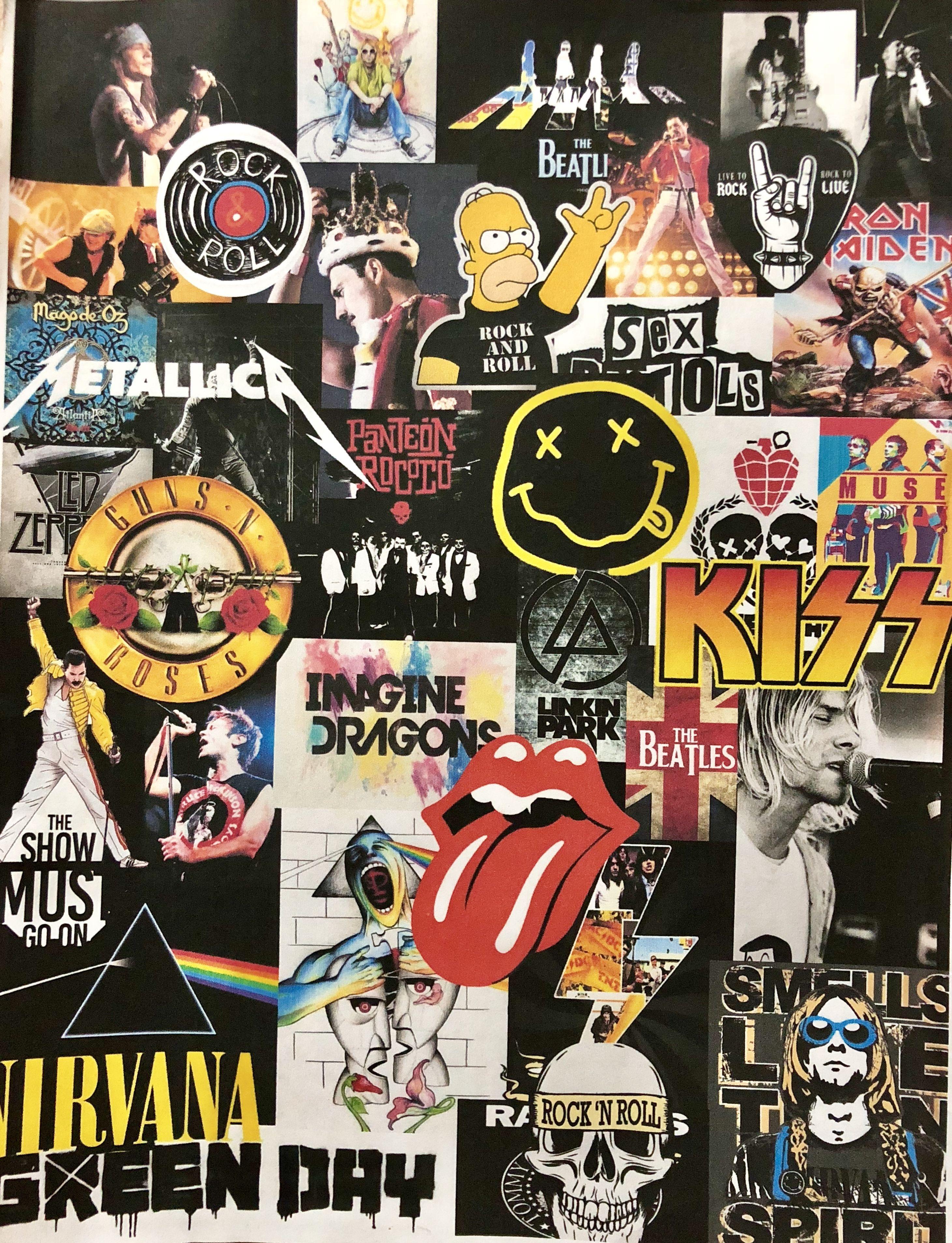 2922x3816 Rock 'N Roll Wallpaper
