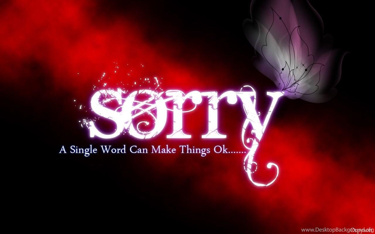 1280x800 Download And Say Sorry Wallpaper To Your Friend Desktop Background