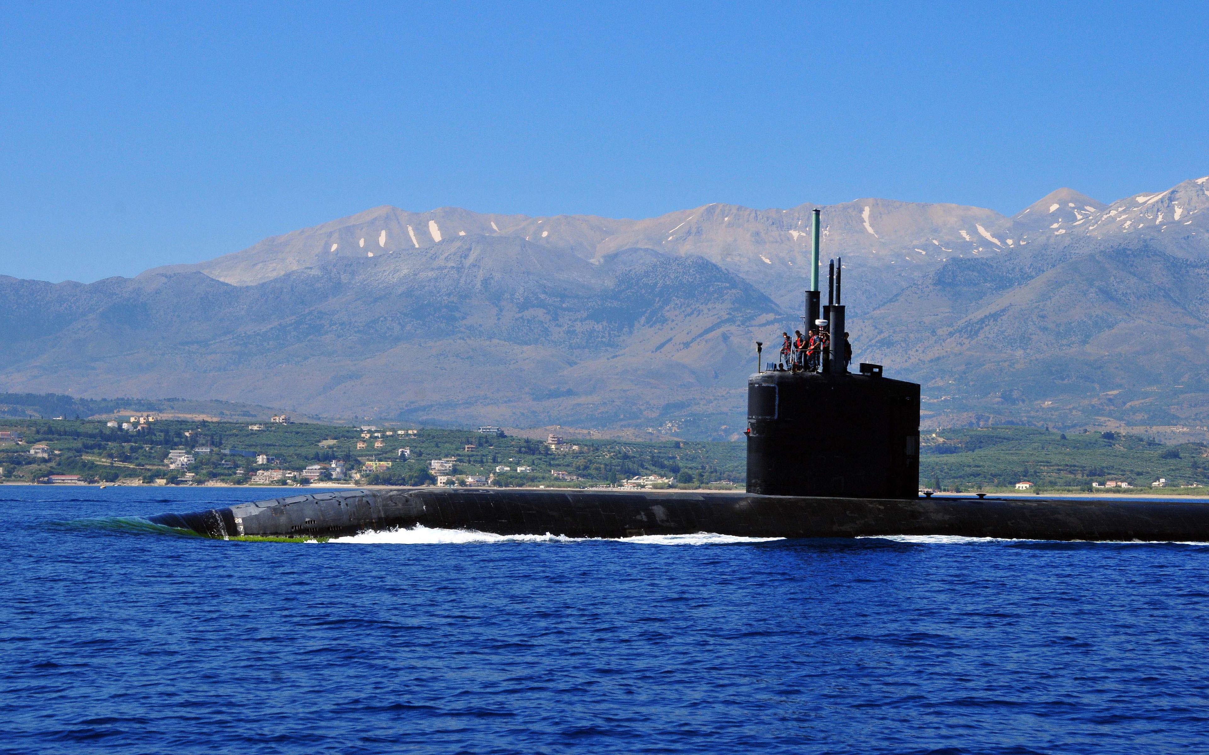 3840x2400 Download Wallpaper USS Annapolis, SSN 4k, American Attack Submarine, United States Navy, US Army, Submarines, US Navy, Los Angeles Class, USS Annapolis SSN 760 For Desktop With Resolution 3840x2400. High Quality HD Picture Wallpaper