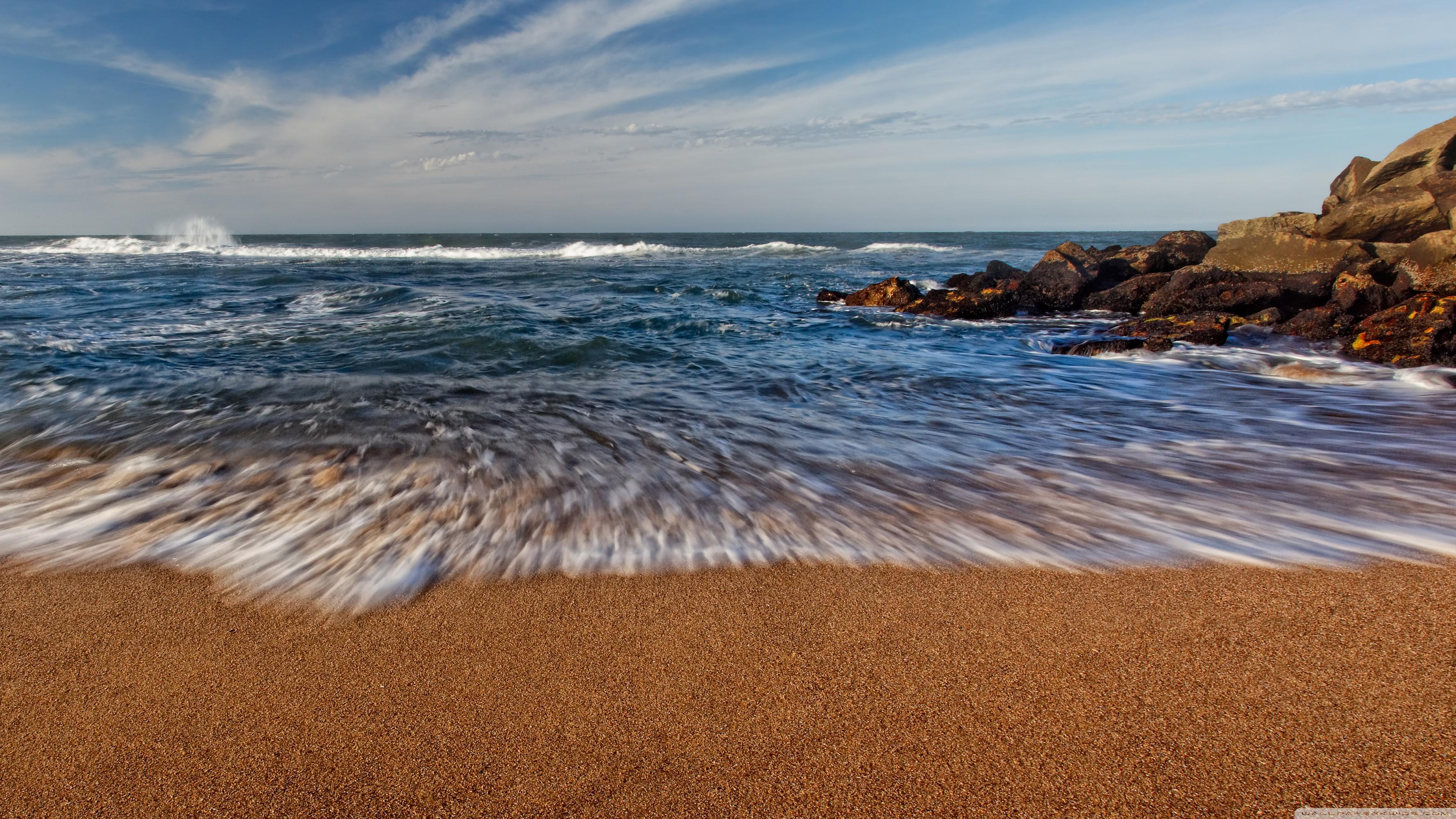3554x1999 Atlantic Ocean Ultra HD Desktop Background Wallpaper for : Multi Display, Dual Monitor : Tablet