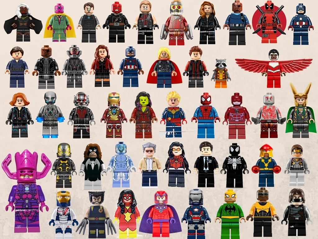 1024x768 Lego Marvel Wallpaper