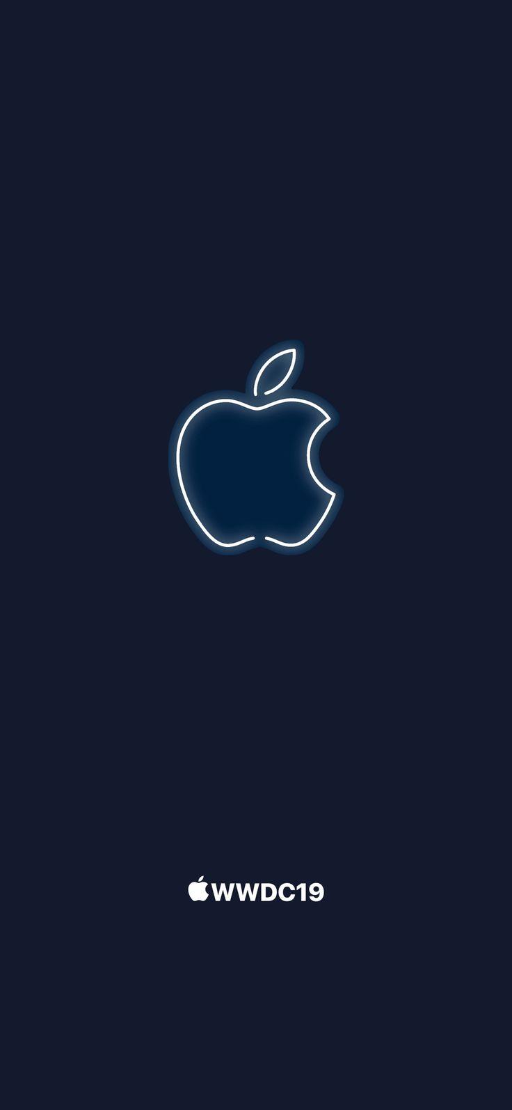 736x1595 Ive just found this awesome Wallpaper based on the Neon Apple design from the WWDC. Apple logo wallpaper iphone, Apple wallpaper iphone, Apple iphone wallpaper hd