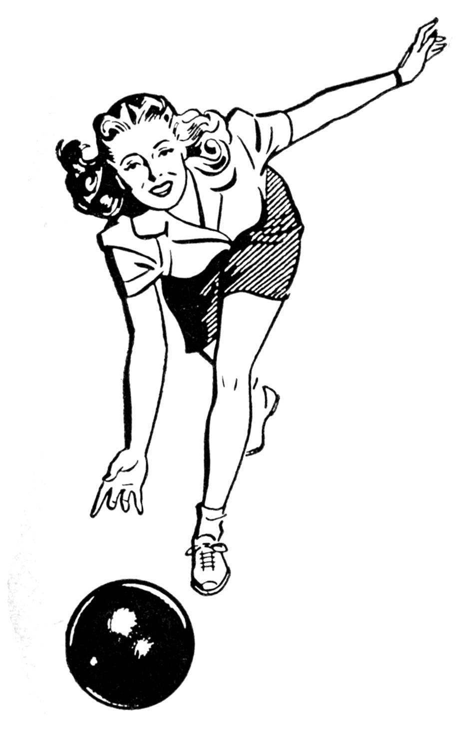 929x1500 Cute Bowling Clipart! Graphics Fairy