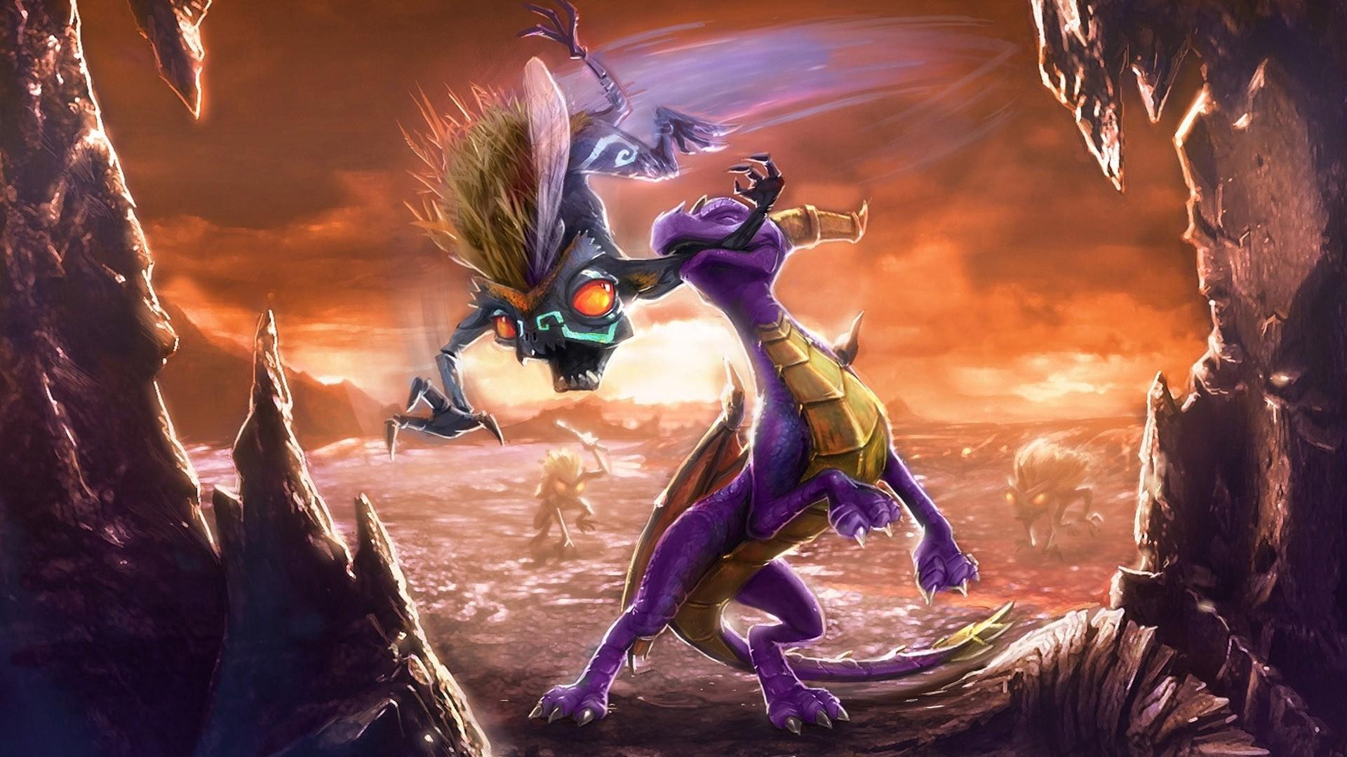 1920x1080 Spyro Wallpaper And Cynder Dawn Of The Dragon Wallpaper & Background Download