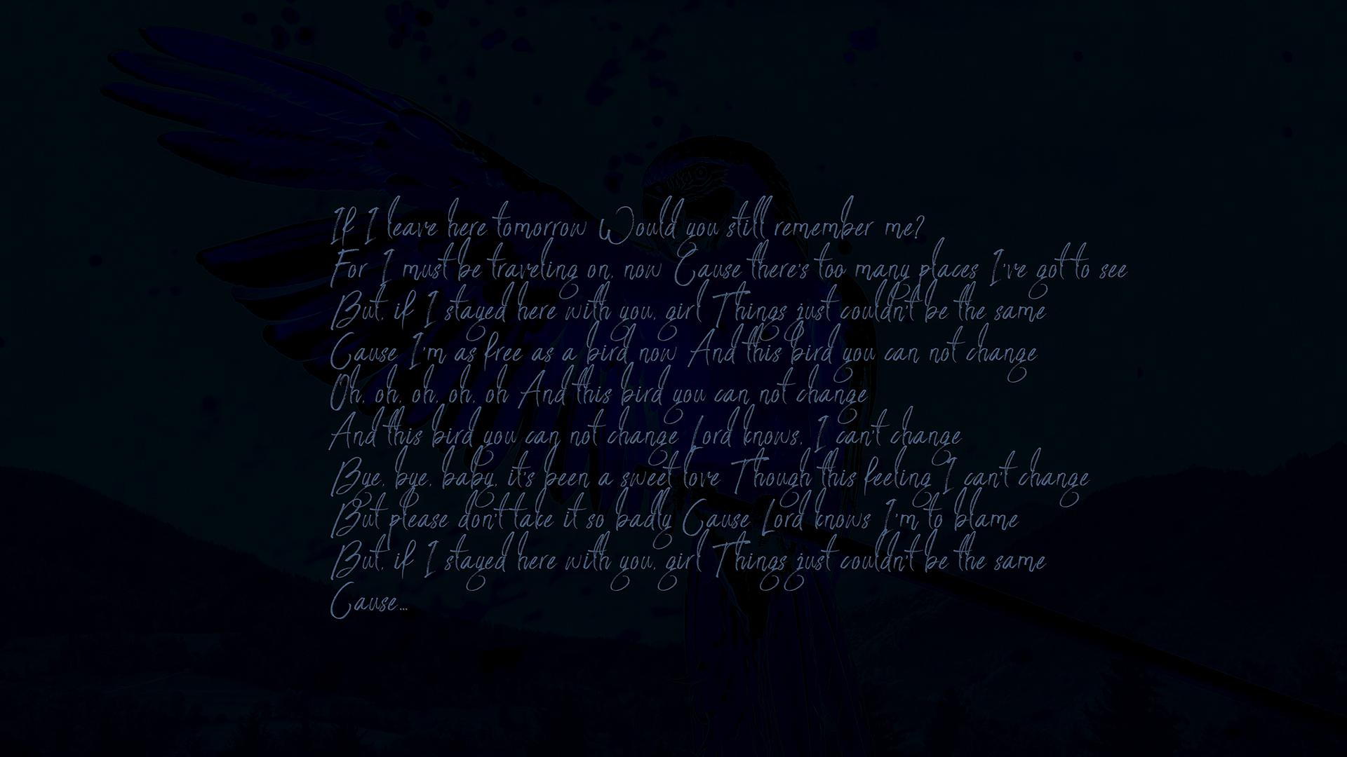 1920x1080 Freebird Lynyrd Skynyrd Lyrics Laptop Background x 1080 px