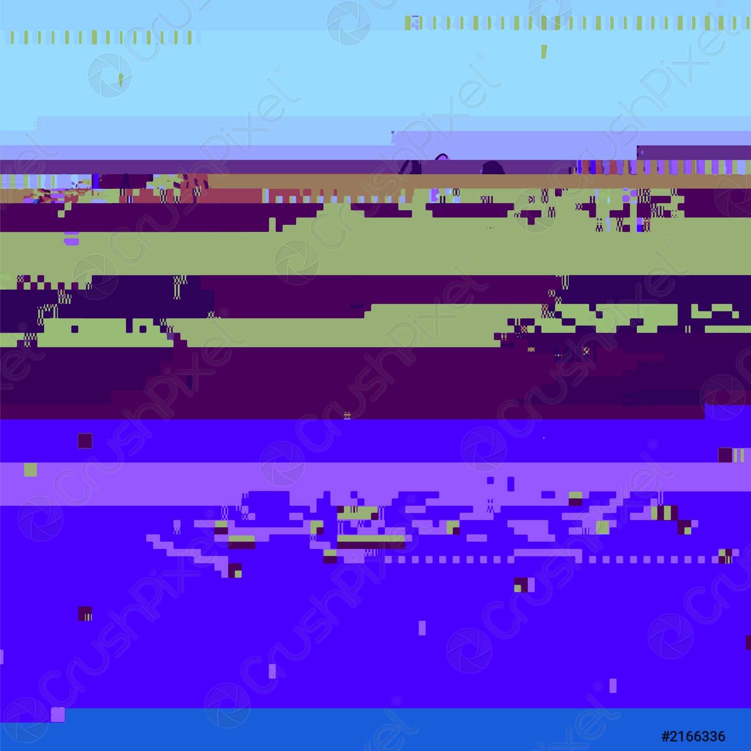 1500x1500 Glitch Computer Screen Error Grunge Wallpaper