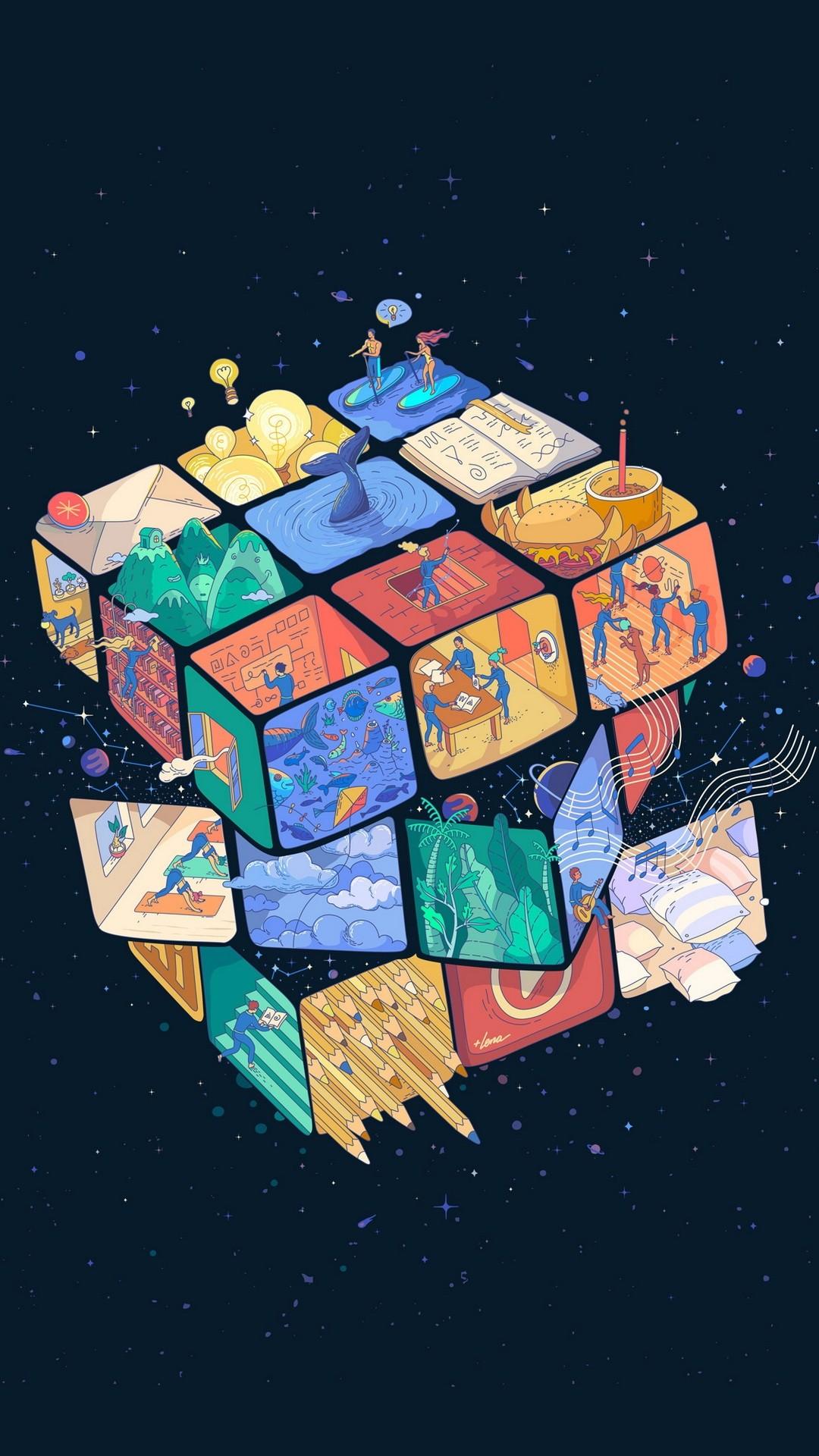 1080x1920 iPhone Artistic Wallpaper