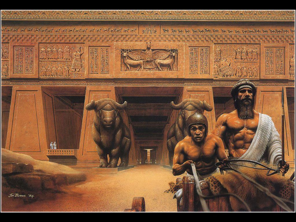1024x768 The epic of Gilgamesh consists of a series of five sumerian poems featuring the king of the ancient megacity of. Ancient mesopotamia, Tower of babel, Mesopotamia