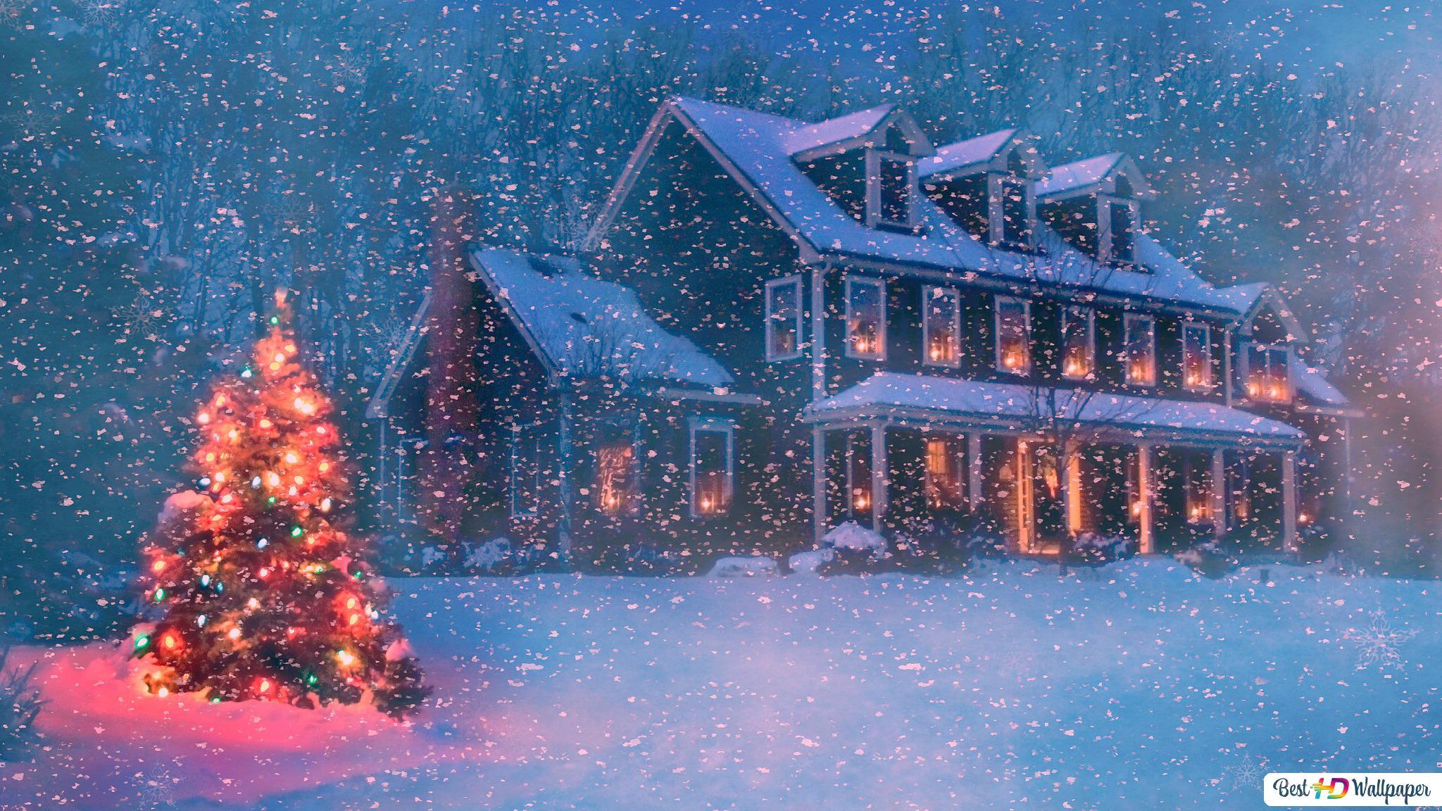 Beautiful Mountain Christmas Wallpapers Top Free Beautiful Mountain