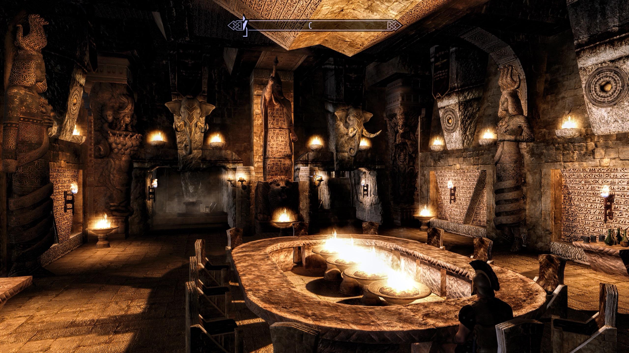 2560x1440 Ancient Sumerian style High Hrothgar at Skyrim Nexus and Community