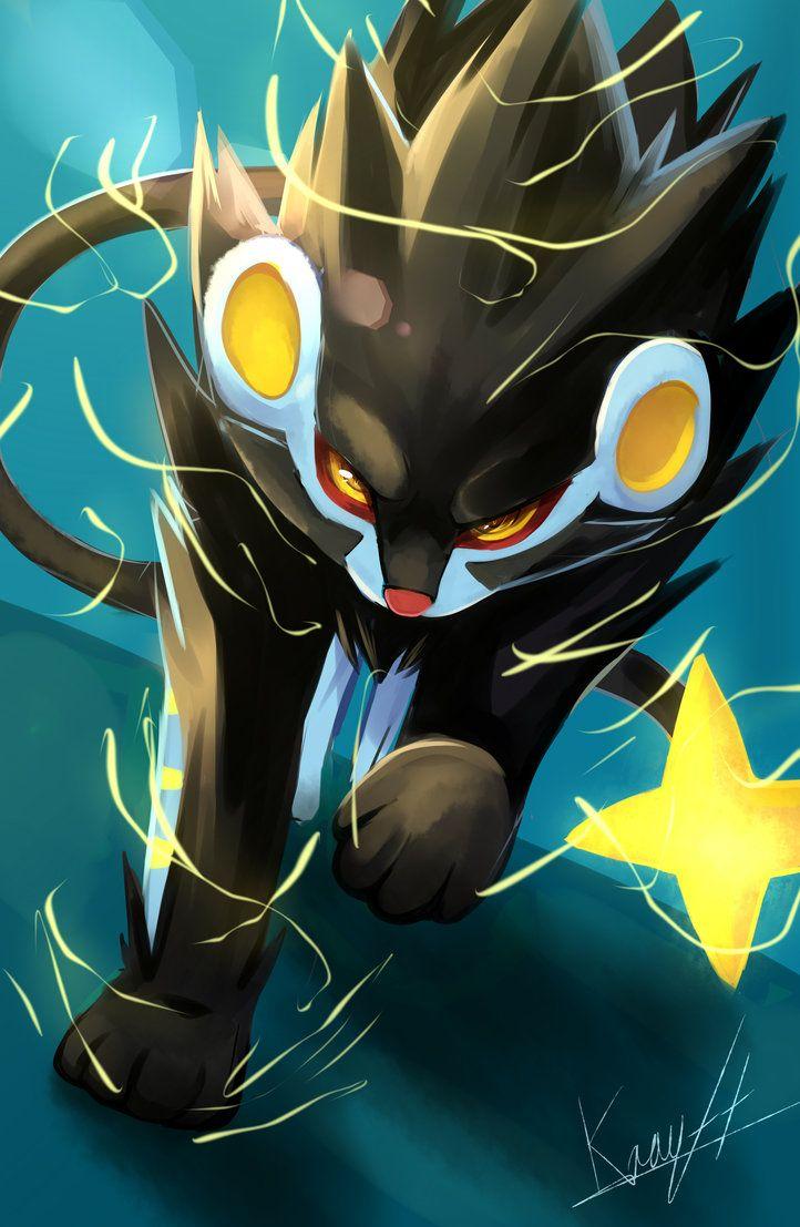722x1107 Luxray Wallpaper