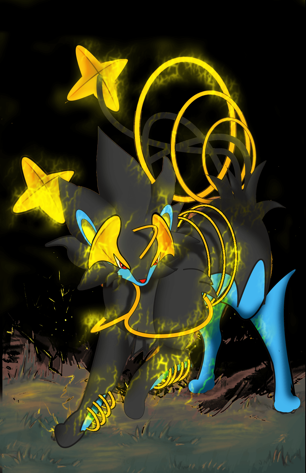 1024x1583 Luxray HD Wallpaper 2020